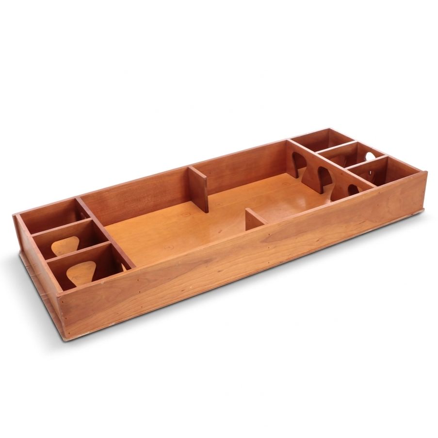 Berea College Student Craft "Skittles" Tabletop Bowling Style Wooden Gameboard