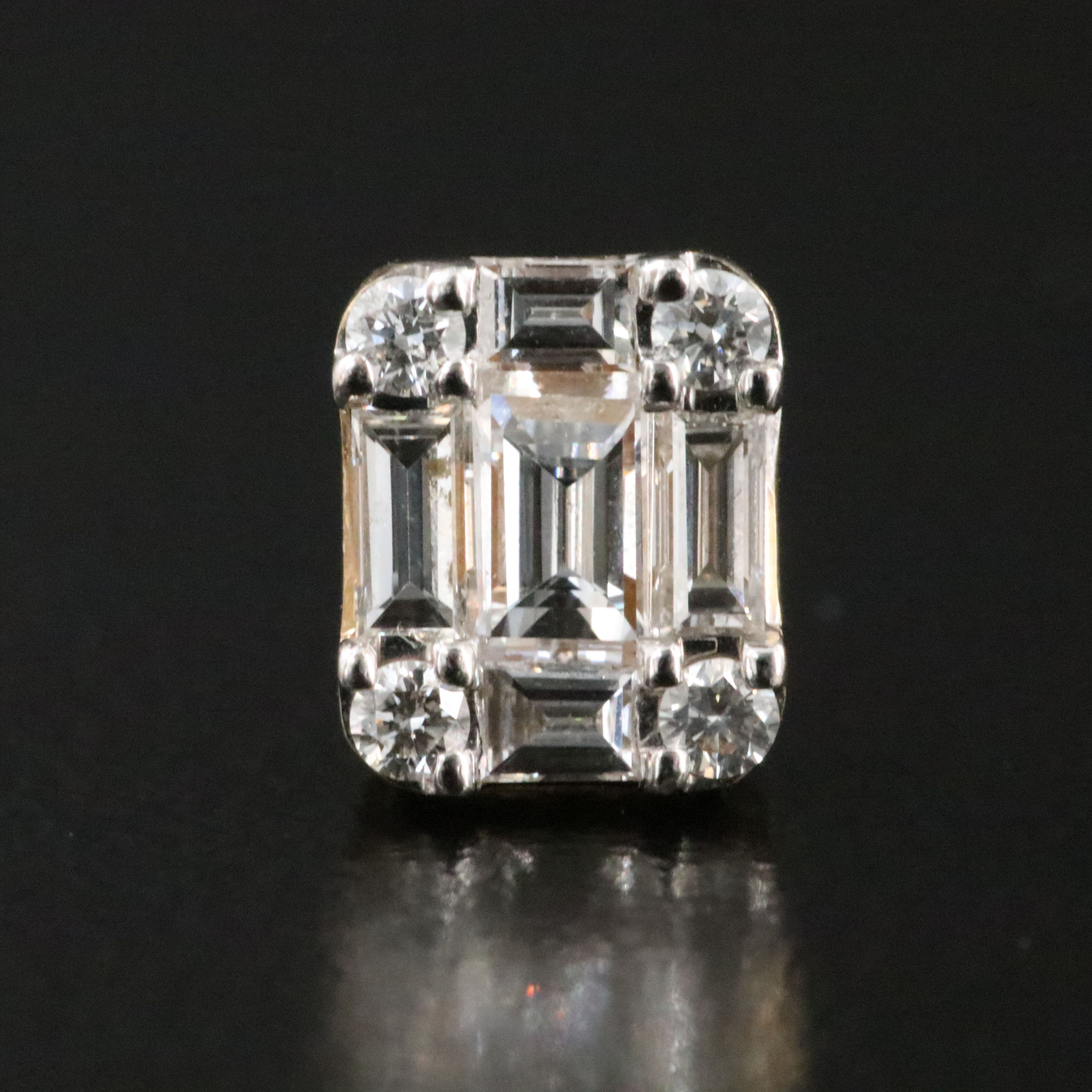 Effy 14K 0.92 CTW Diamond Stud Earrings