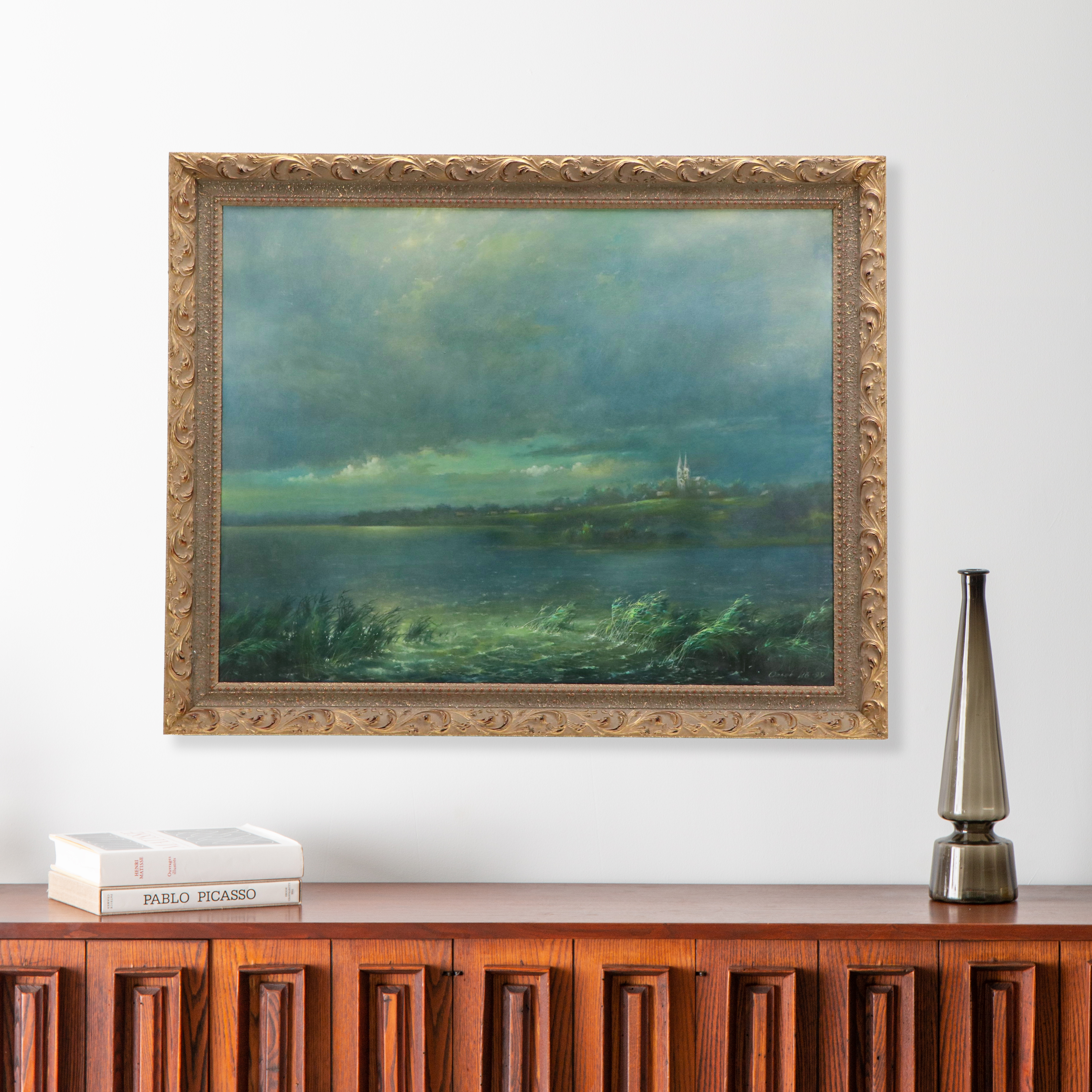 Orlov IV Oil Painting "Gust of Wind," 1999