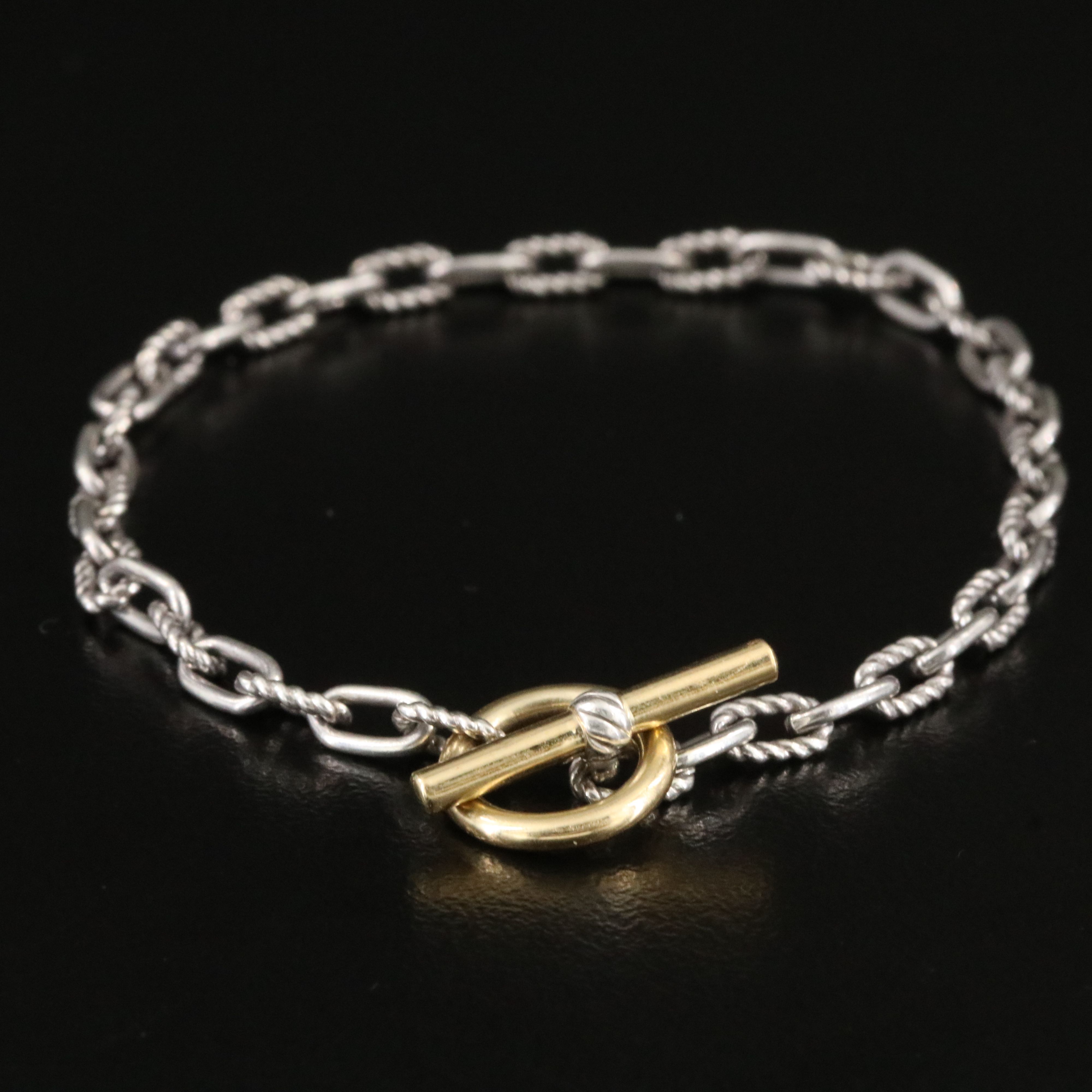 David Yurman DY Madison Toggle Chain Bracelet