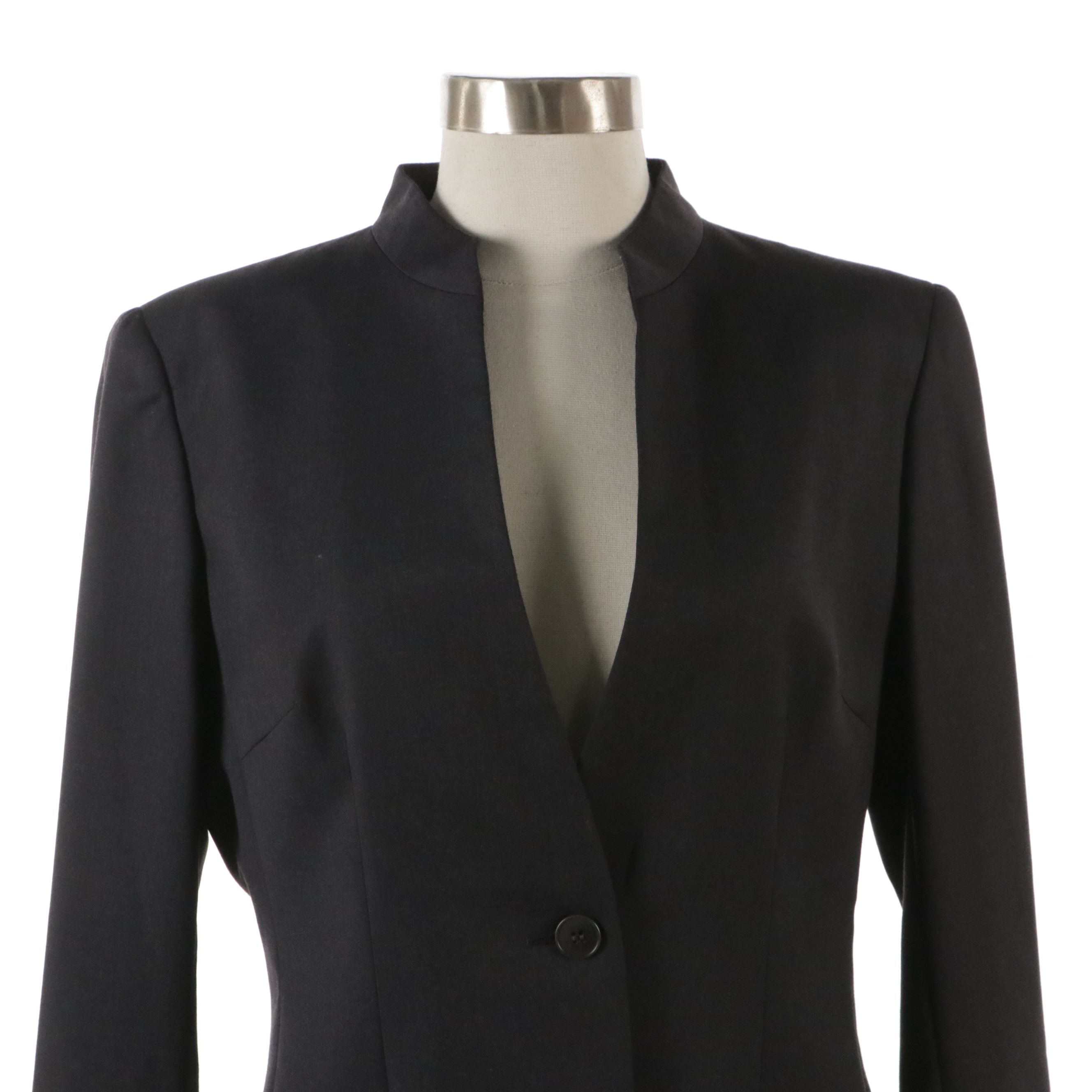 Giorgio Armani Wool Trousers, Pencil Skirt and Single Button Blazer Jacket