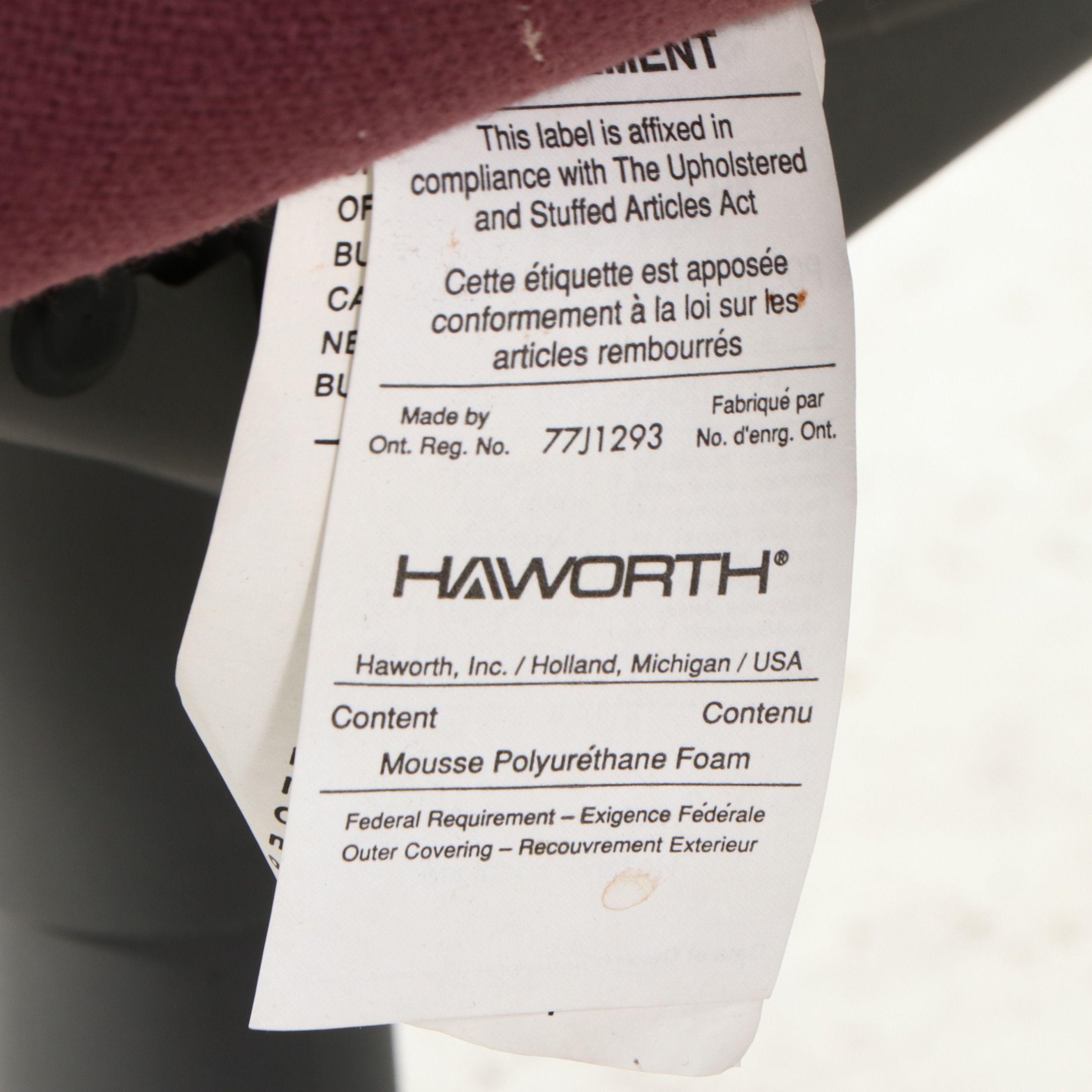 Pair of Haworth Accolade Ergonomic Office Chairs, 1995