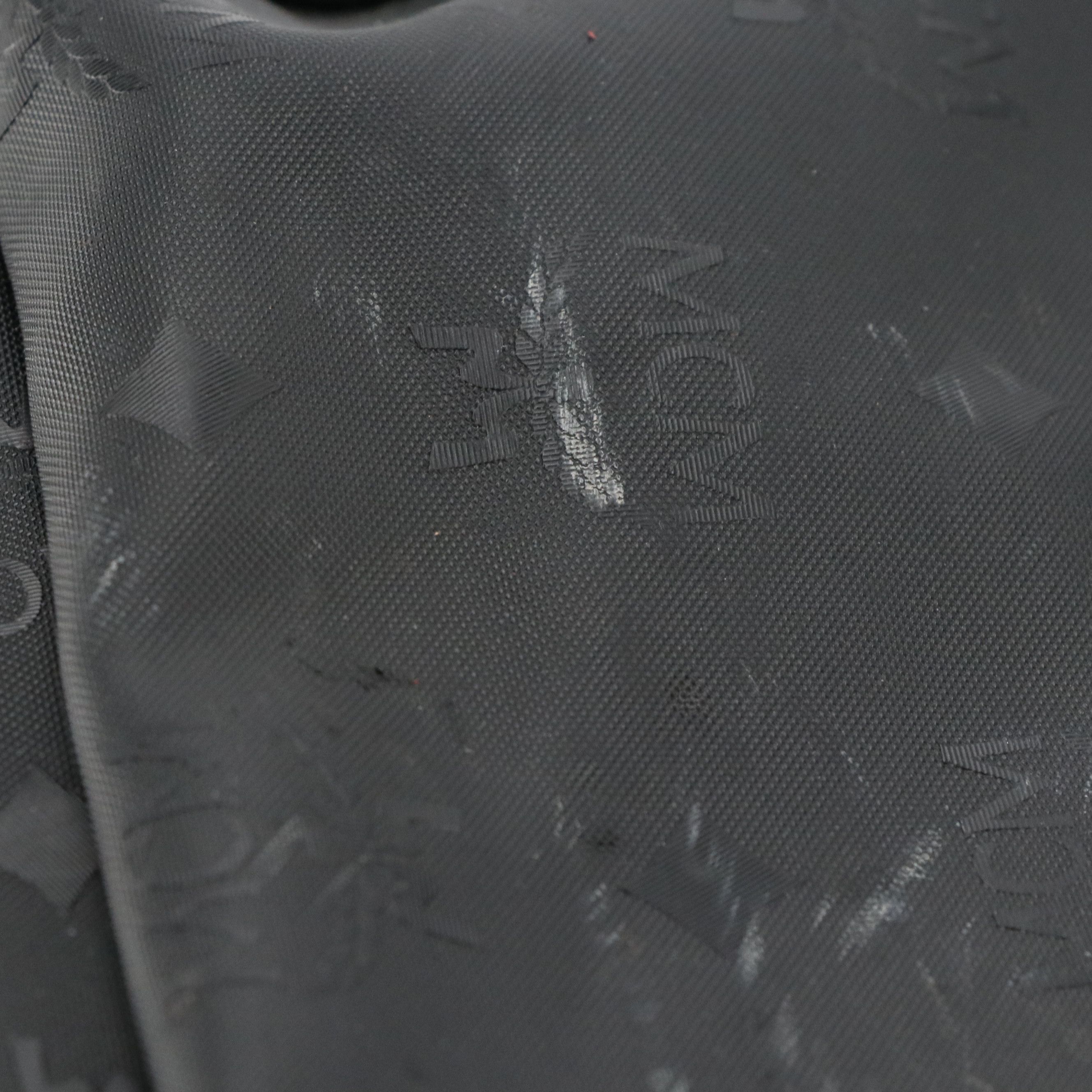 MCM Large Tote Bag in Black Visetos Coated Nylon