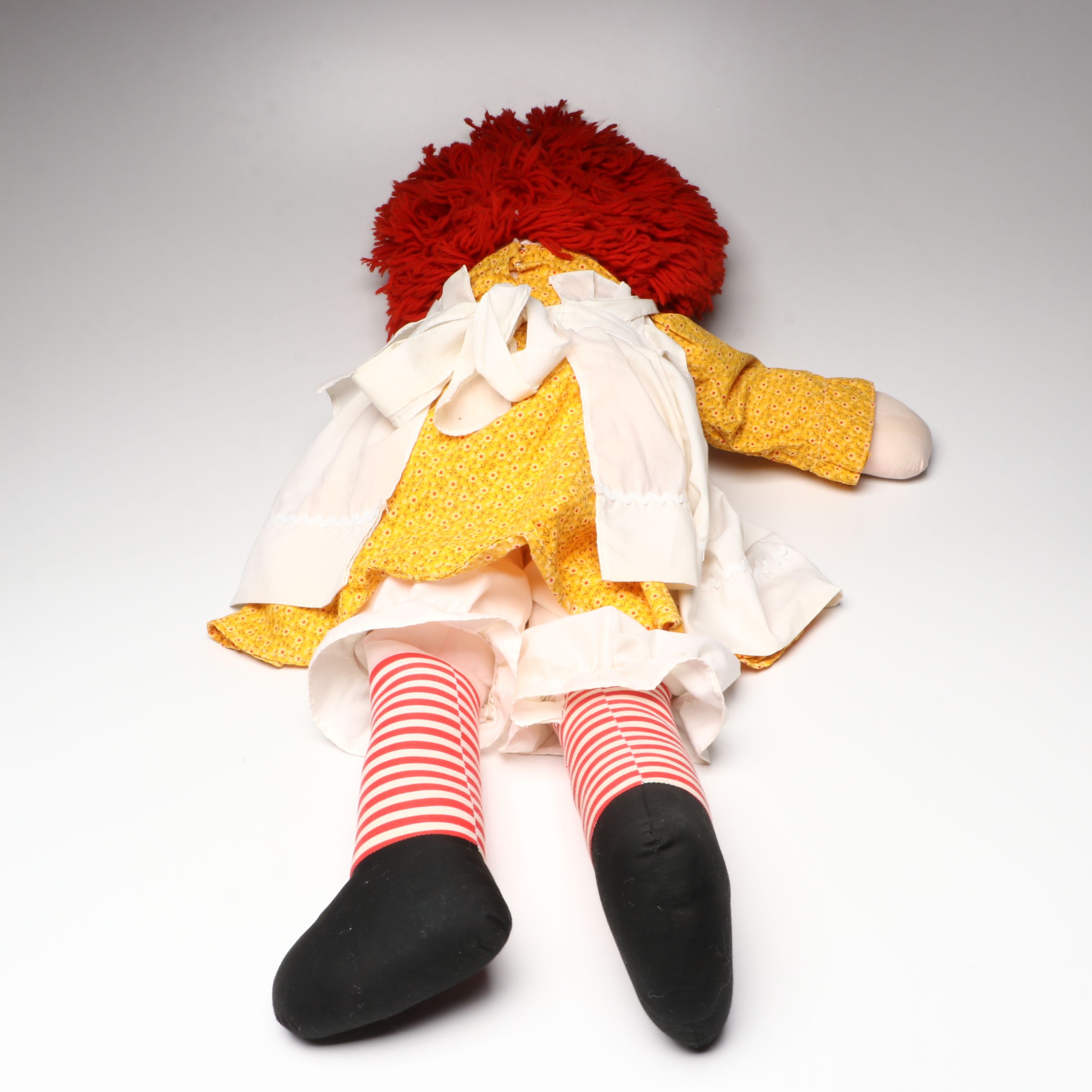 Raggedy Ann and Andy Dolls with "Raggedy Ann Stories" by Johnny Gruelle