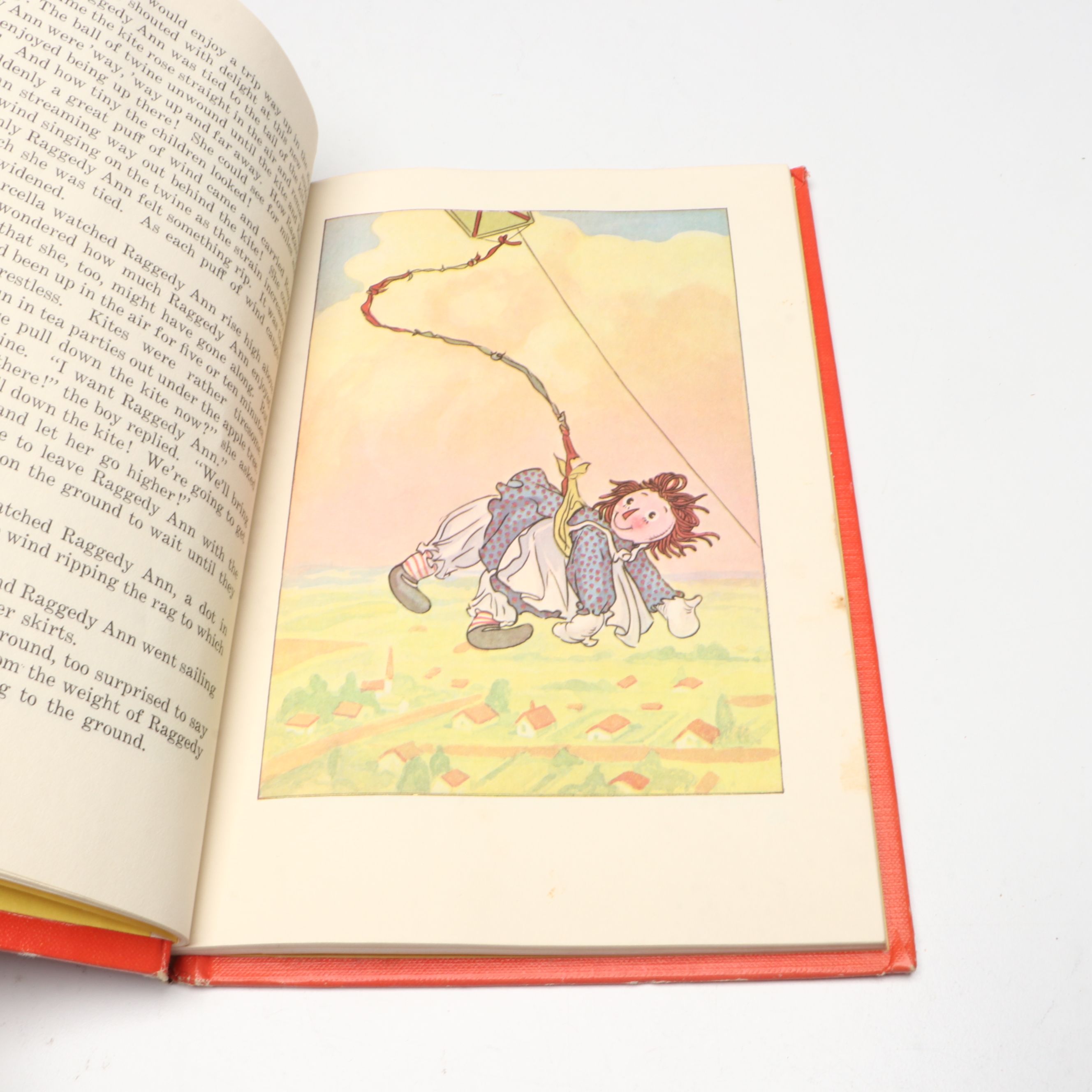 Raggedy Ann and Andy Dolls with "Raggedy Ann Stories" by Johnny Gruelle