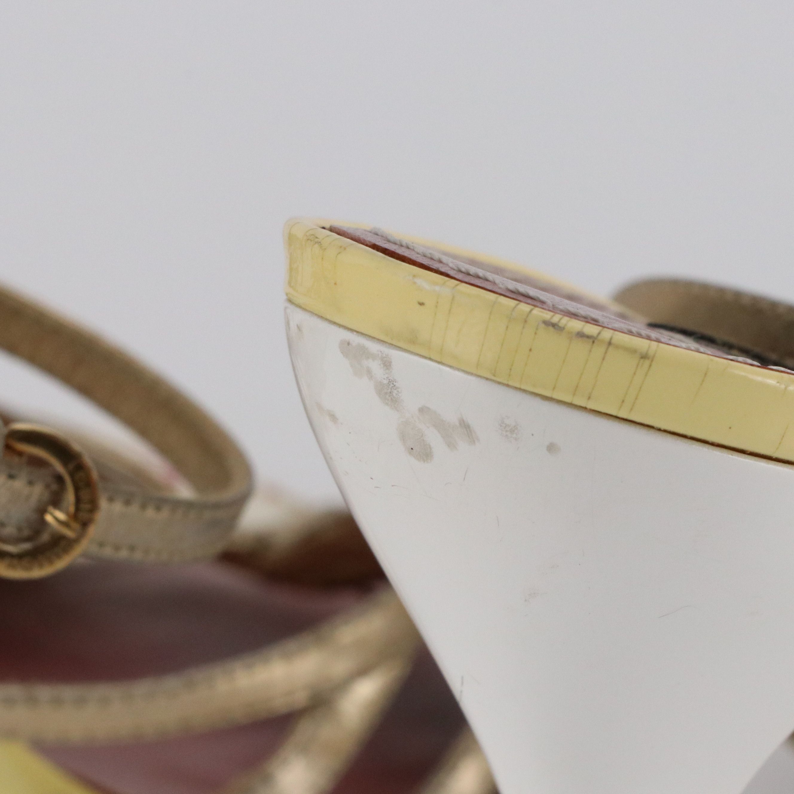 Louis Vuitton Strappy Sandals in Monogram Multicolore Canvas & Patent Leather