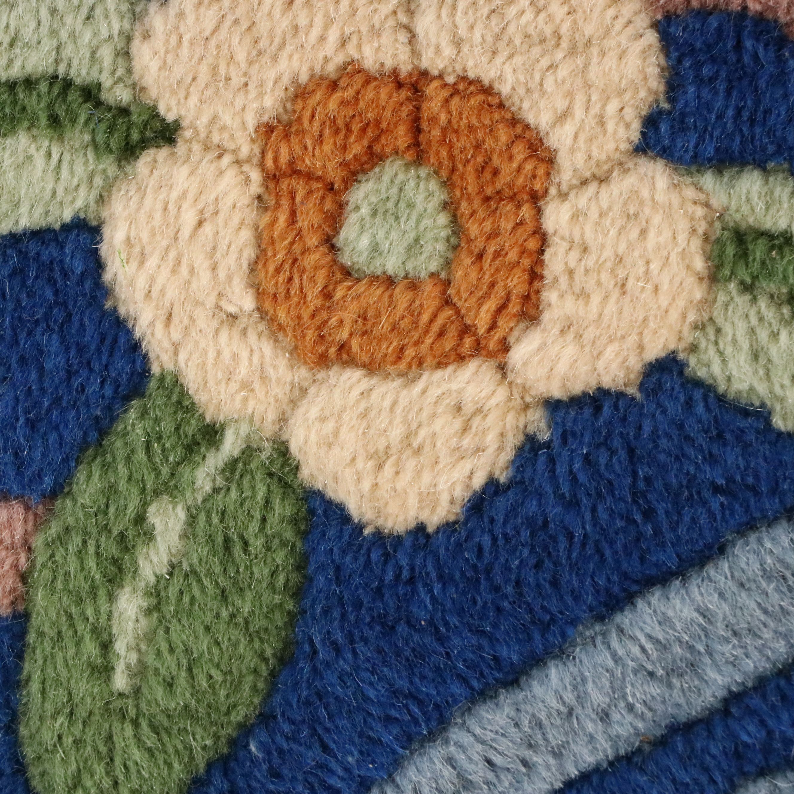 8'5 x 12'4 Hand-Knotted and Carved Chinese Peking Style Area Rug