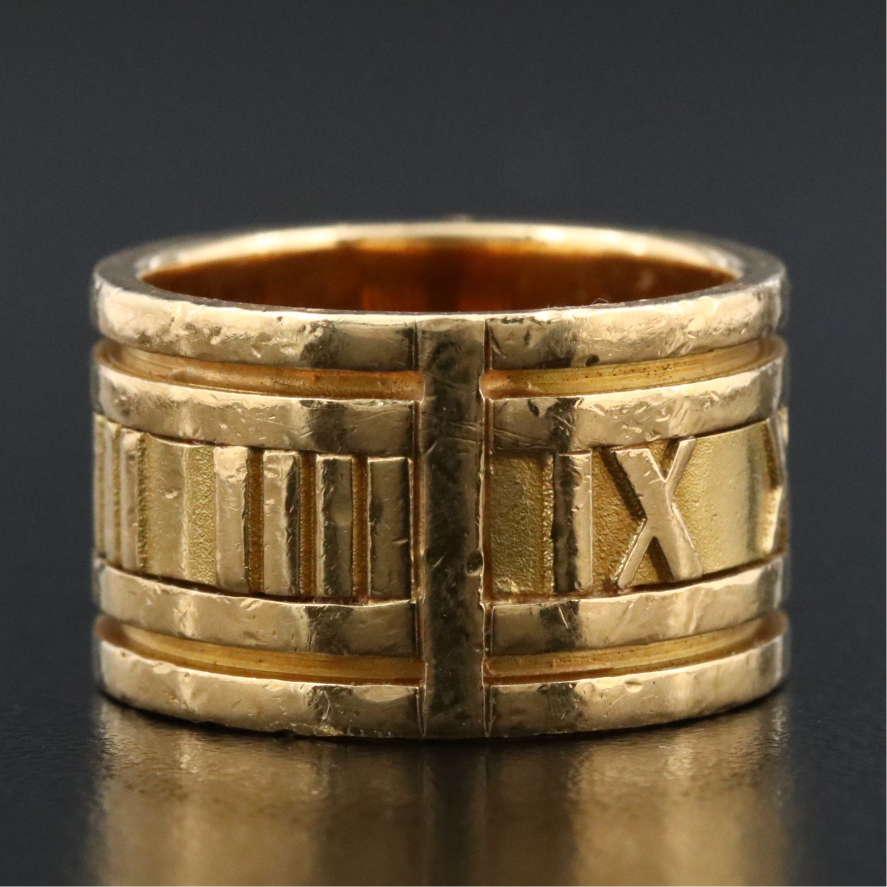 Tiffany & Co. Atlas 18K Eternity Ring