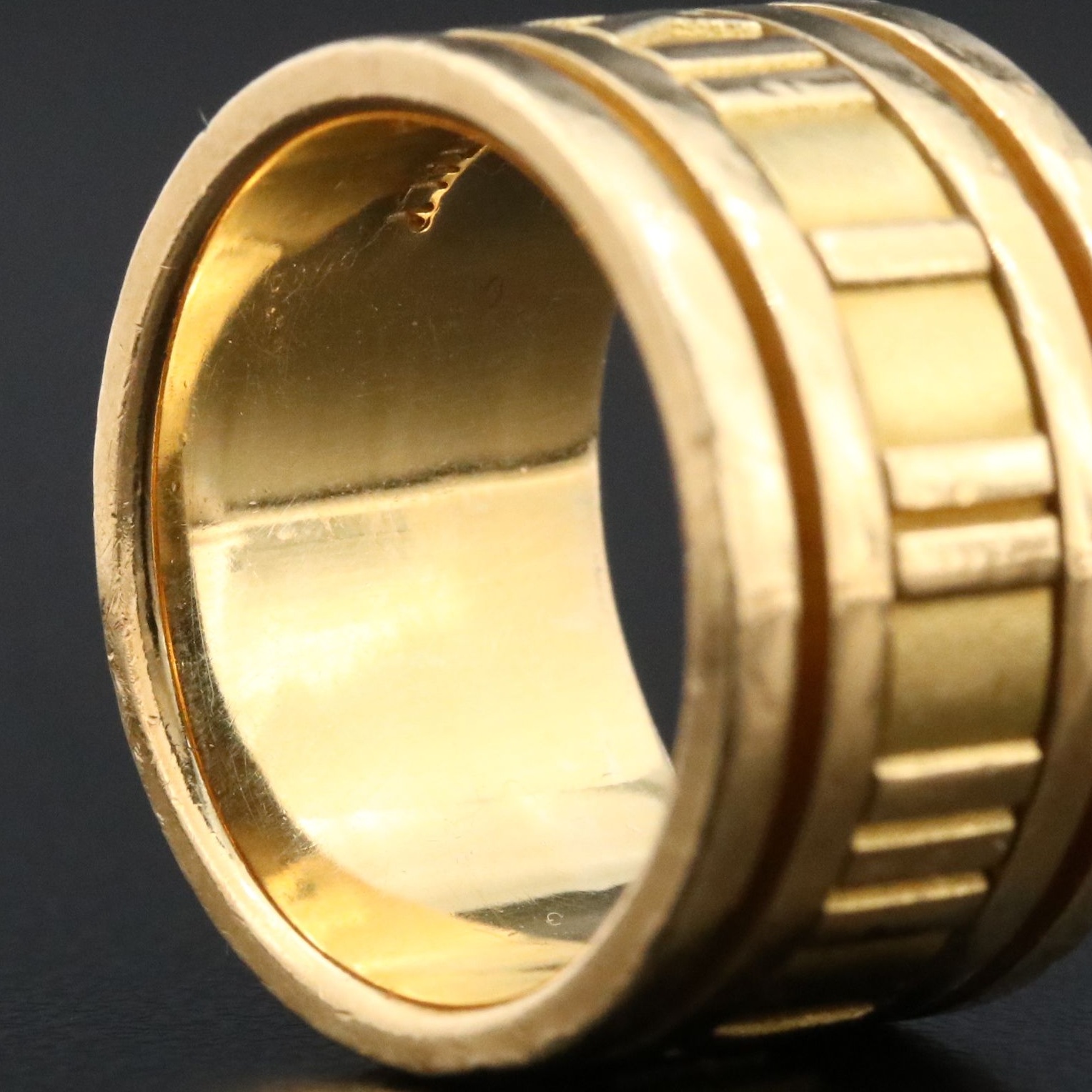 Tiffany & Co. Atlas 18K Eternity Ring