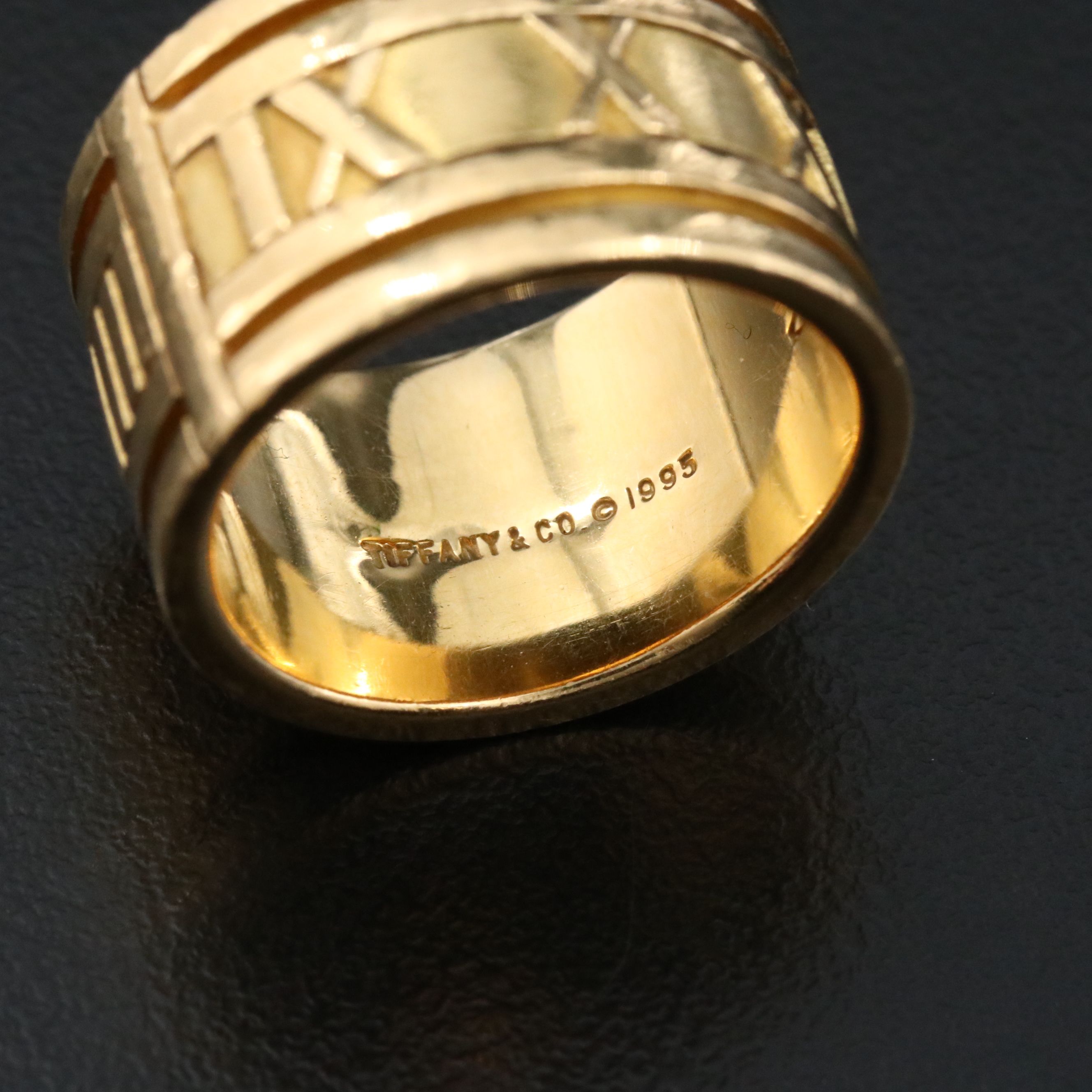 Tiffany & Co. Atlas 18K Eternity Ring