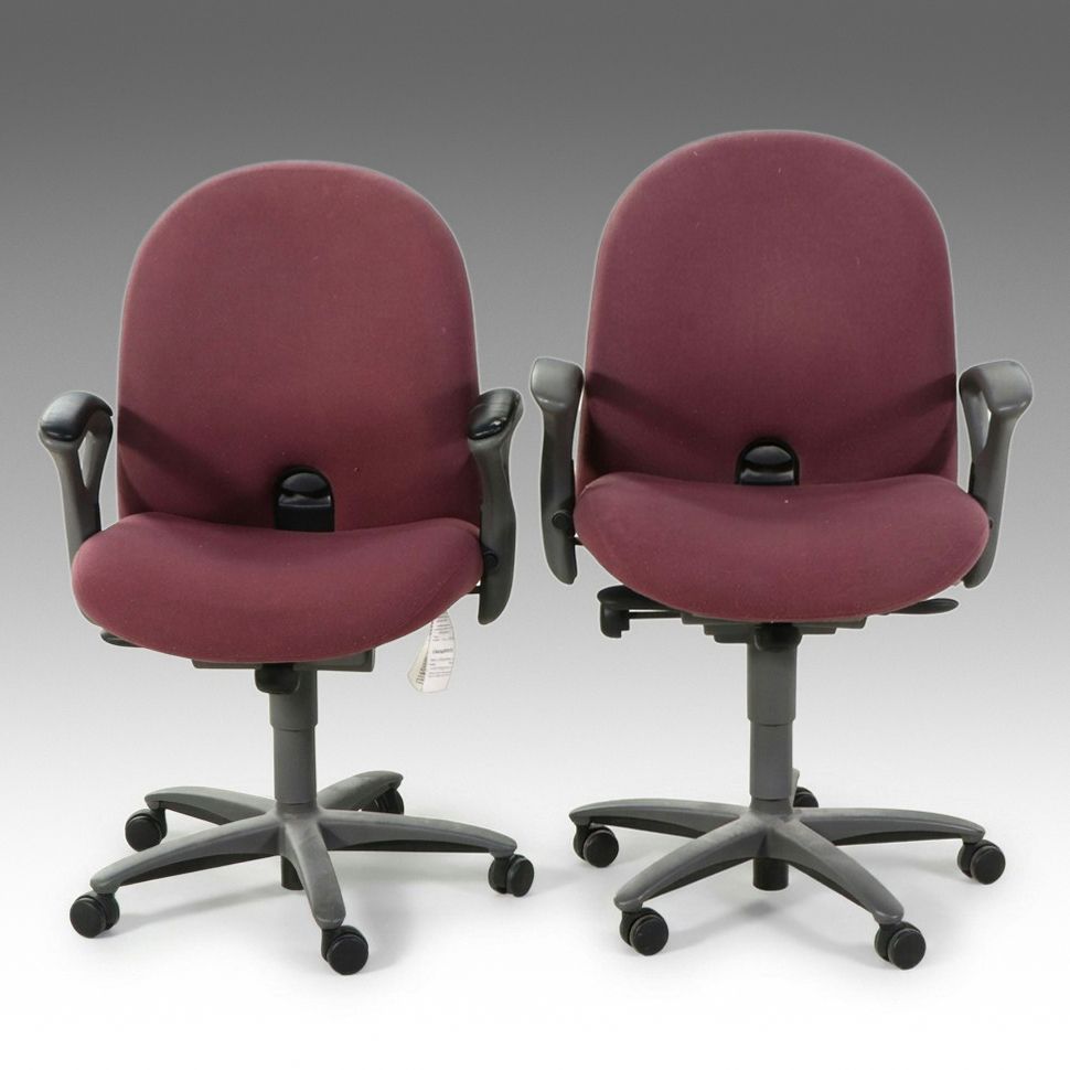 Pair of Haworth Accolade Ergonomic Office Chairs, 1995