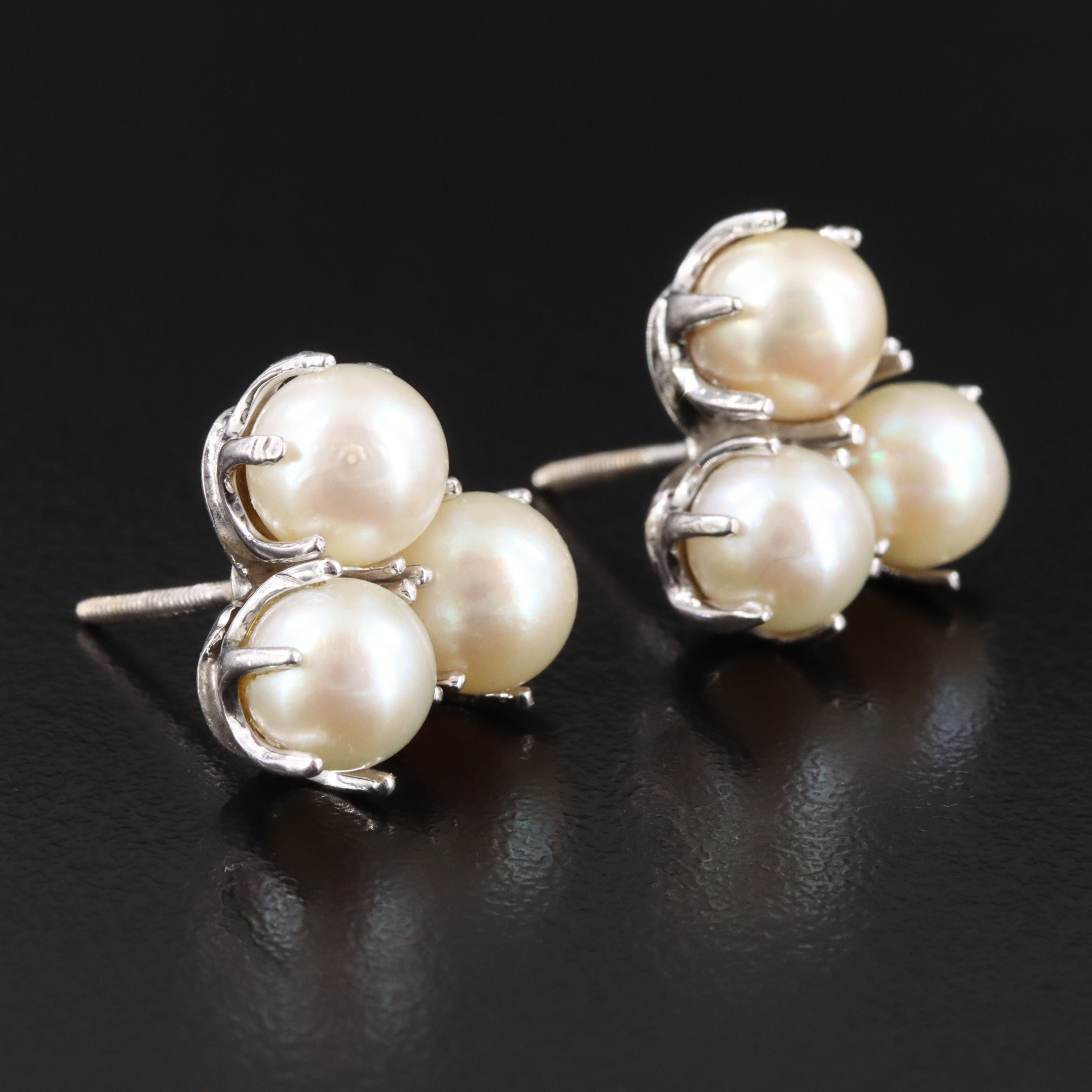 14K Pearl Earrings