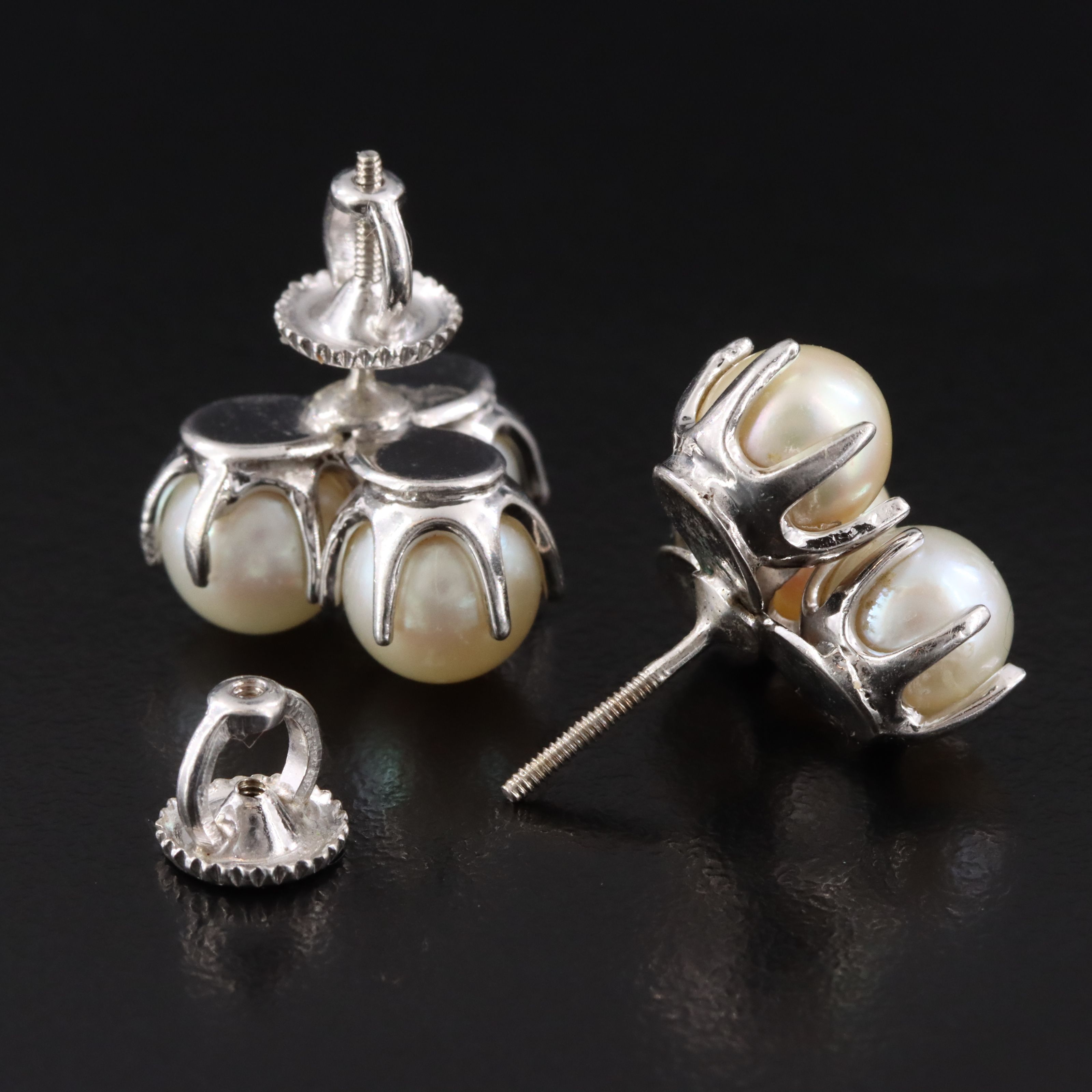 14K Pearl Earrings