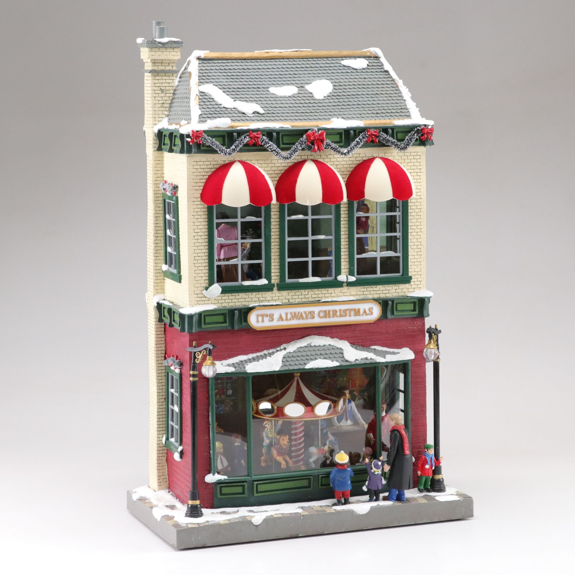 Mr. Christmas "It's Always Christmas" Animated Vintage Department Store