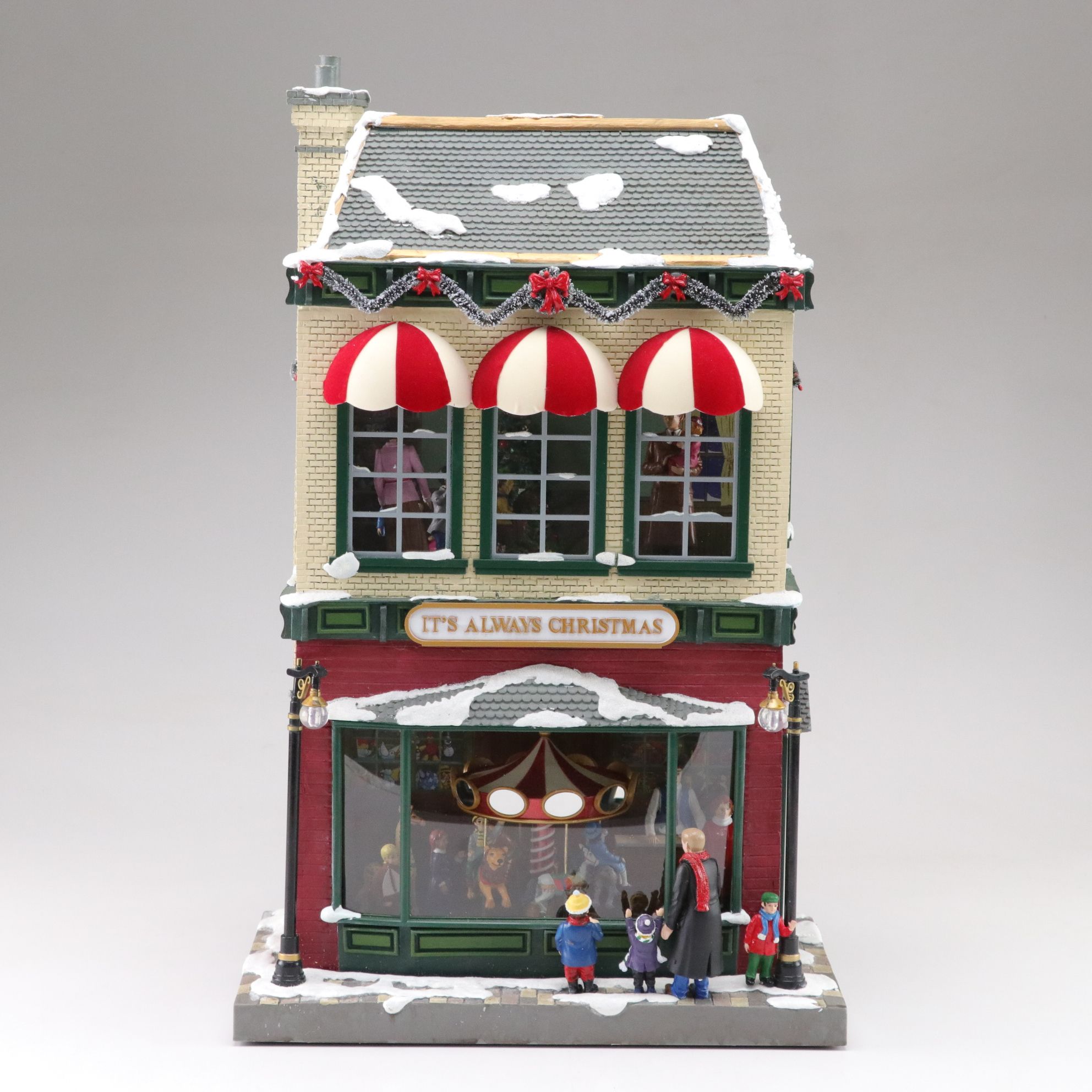 Mr. Christmas "It's Always Christmas" Animated Vintage Department Store