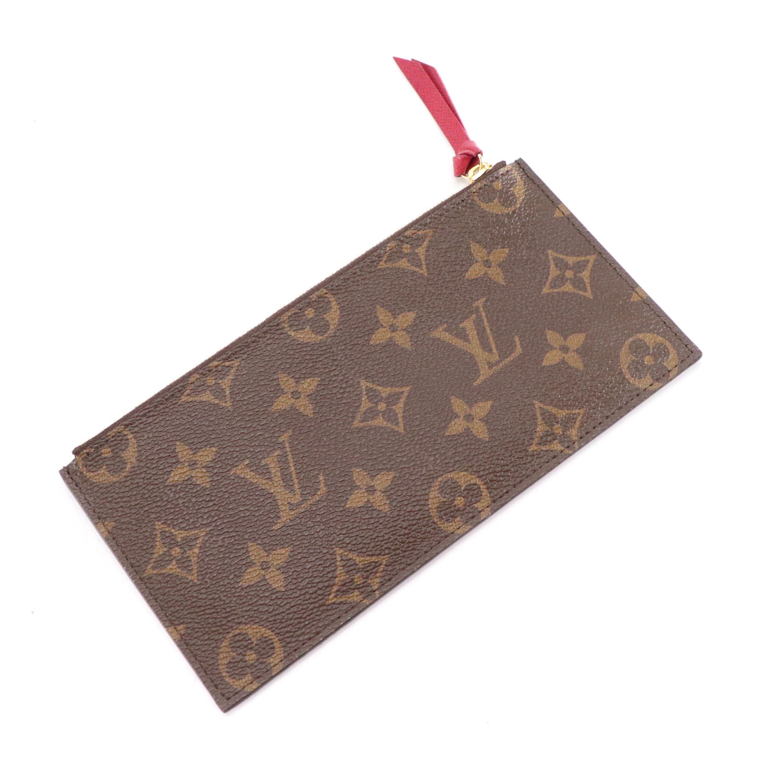 Louis Vuitton Fèlicie Chain Crossbody Bag and Zip Pochette in Monogram Canvas