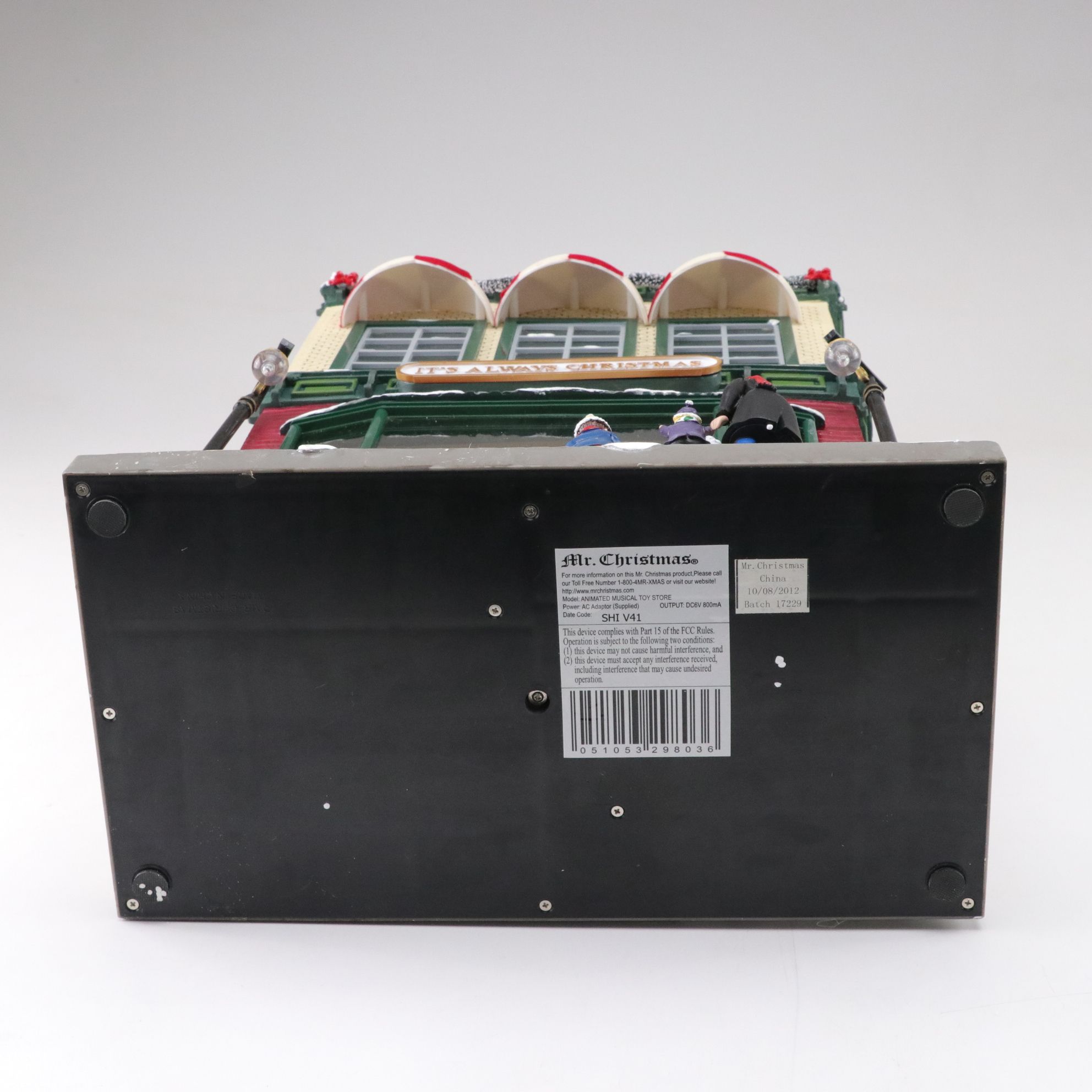 Mr. Christmas "It's Always Christmas" Animated Vintage Department Store