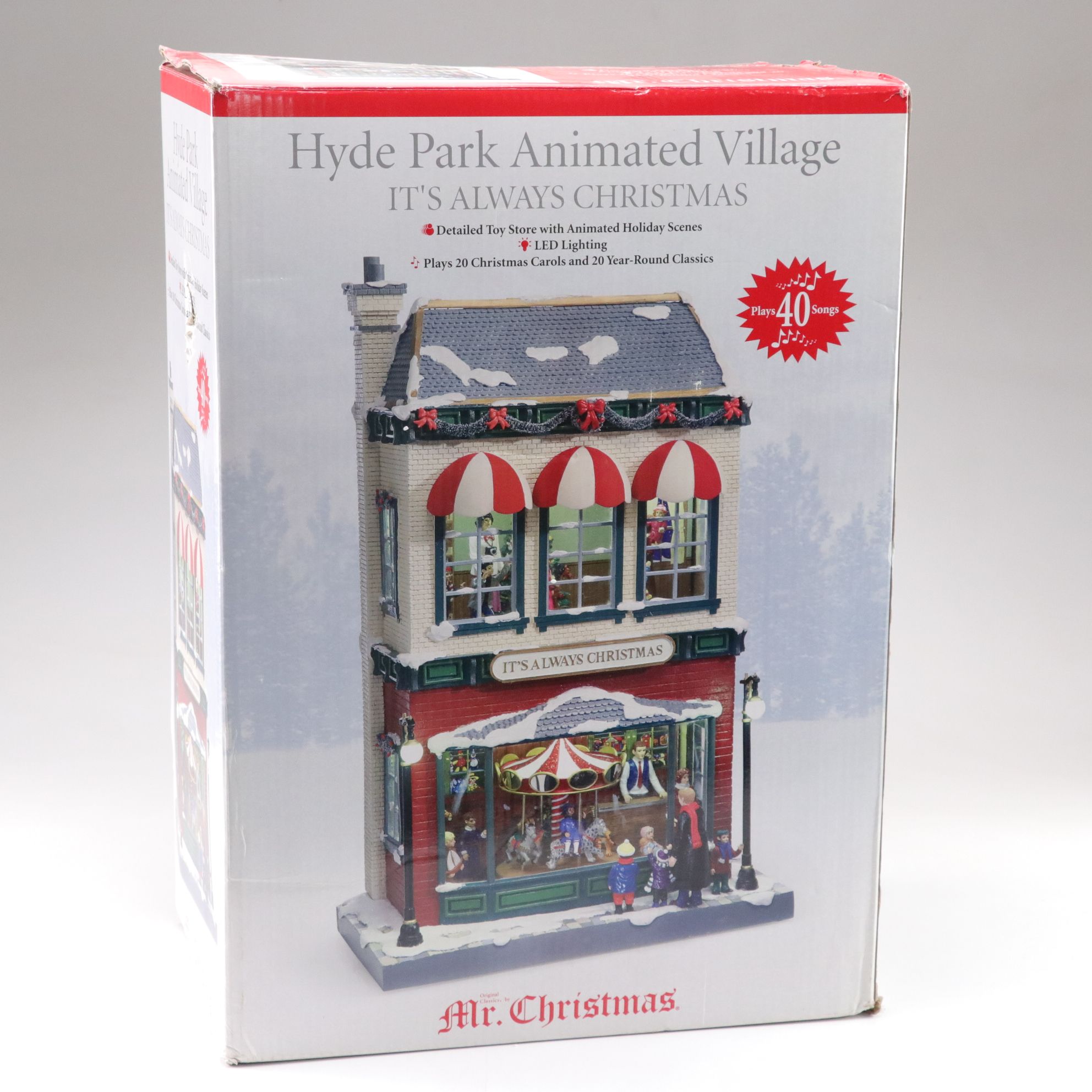 Mr. Christmas "It's Always Christmas" Animated Vintage Department Store