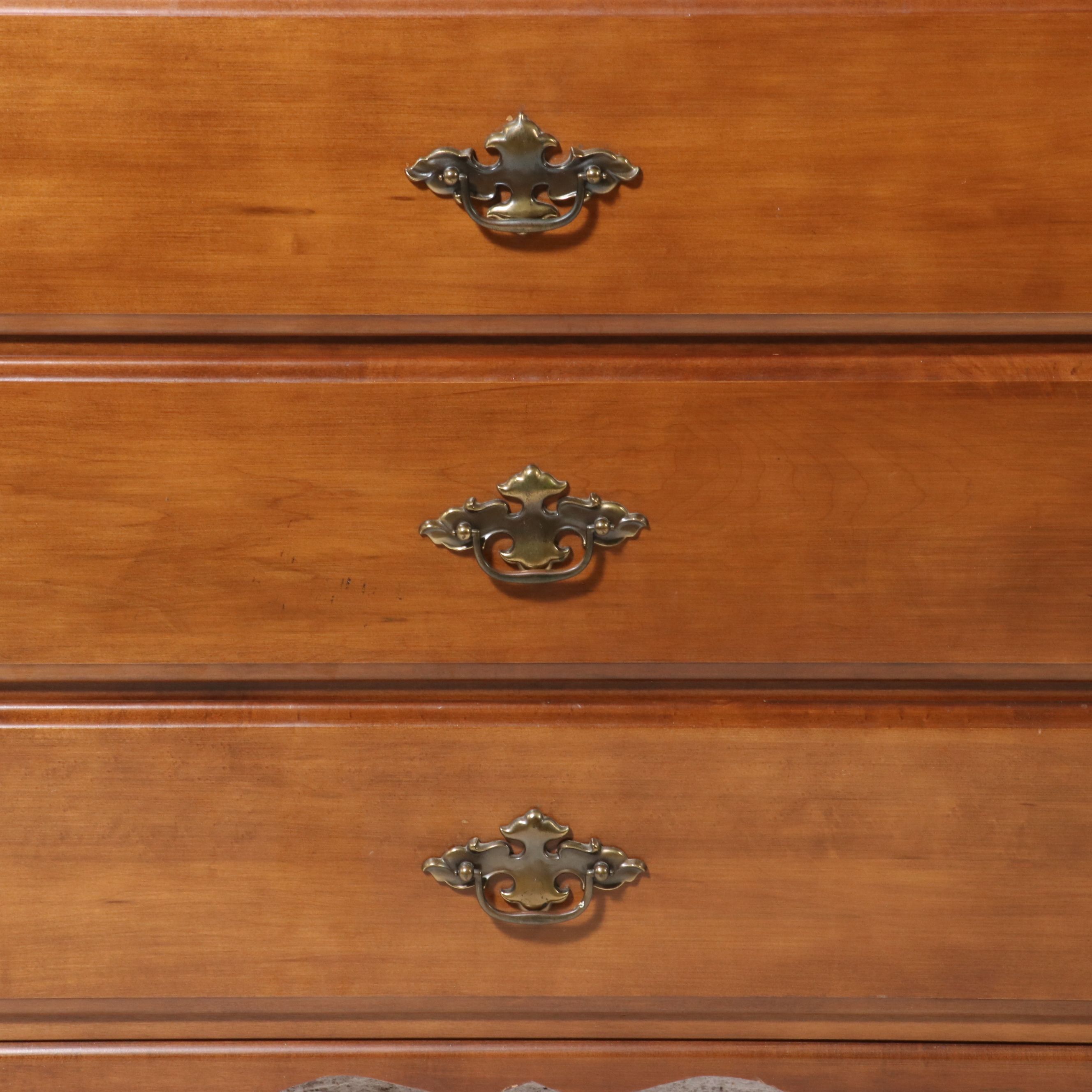 Kilgour Colonial Revival Style "Cinnamon" Maple Tall Chest