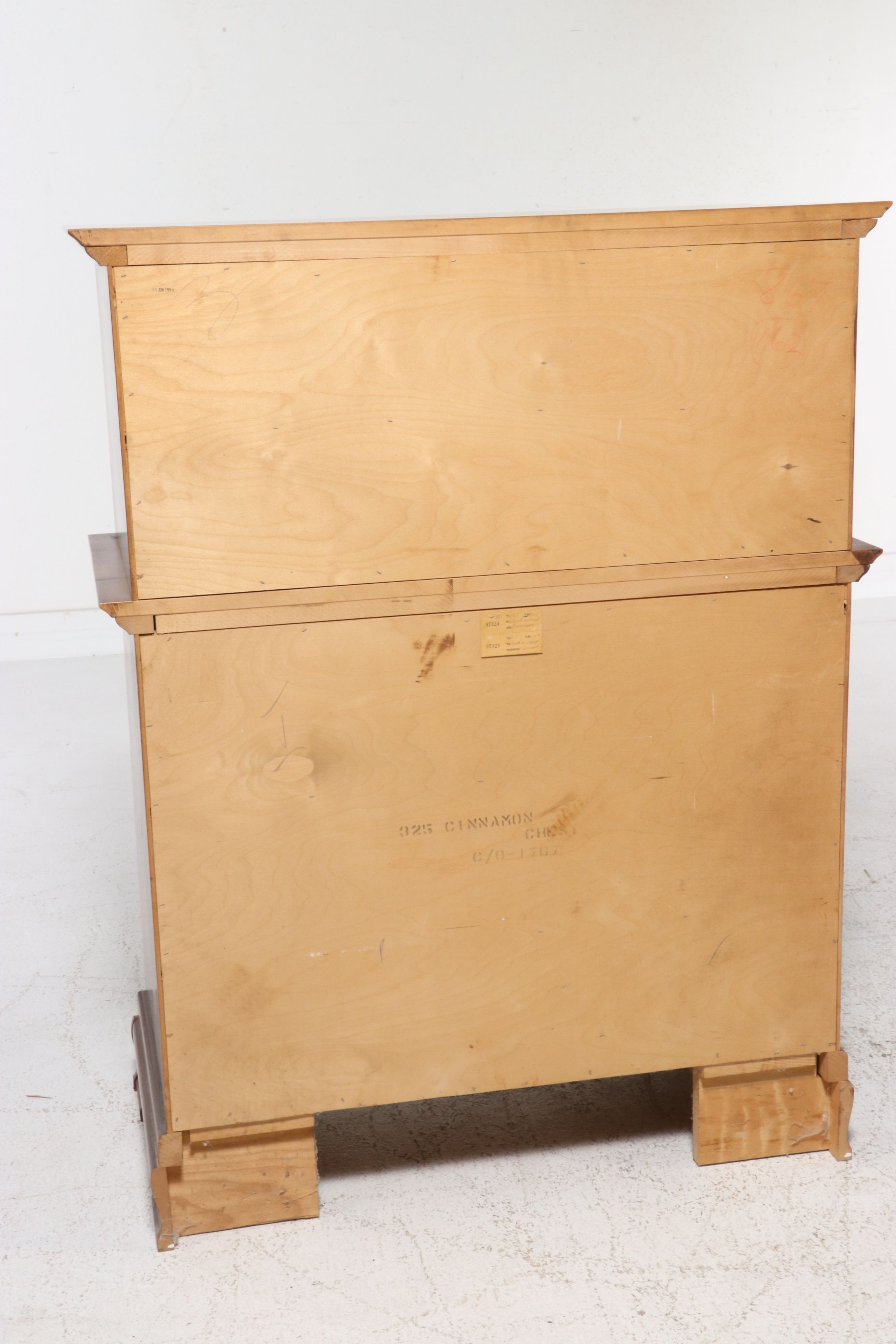 Kilgour Colonial Revival Style "Cinnamon" Maple Tall Chest