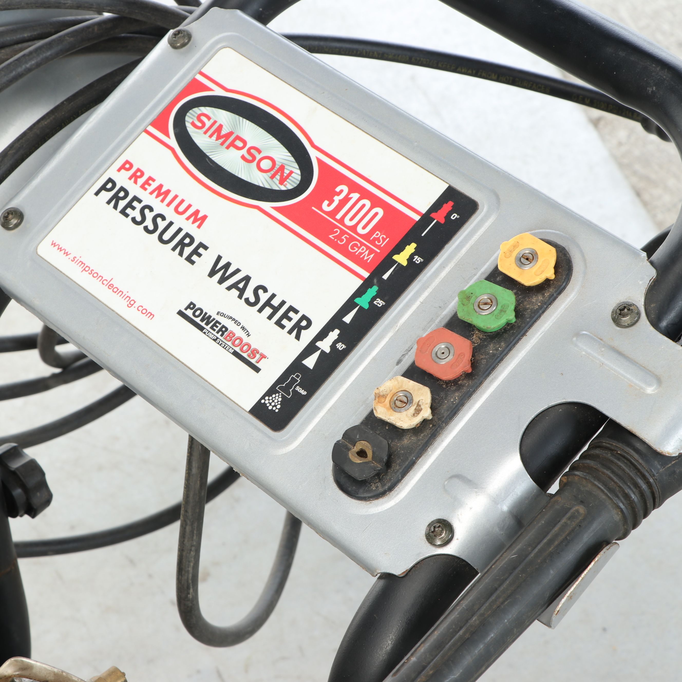 Simpson 3100 PSI Premium Pressure Washer
