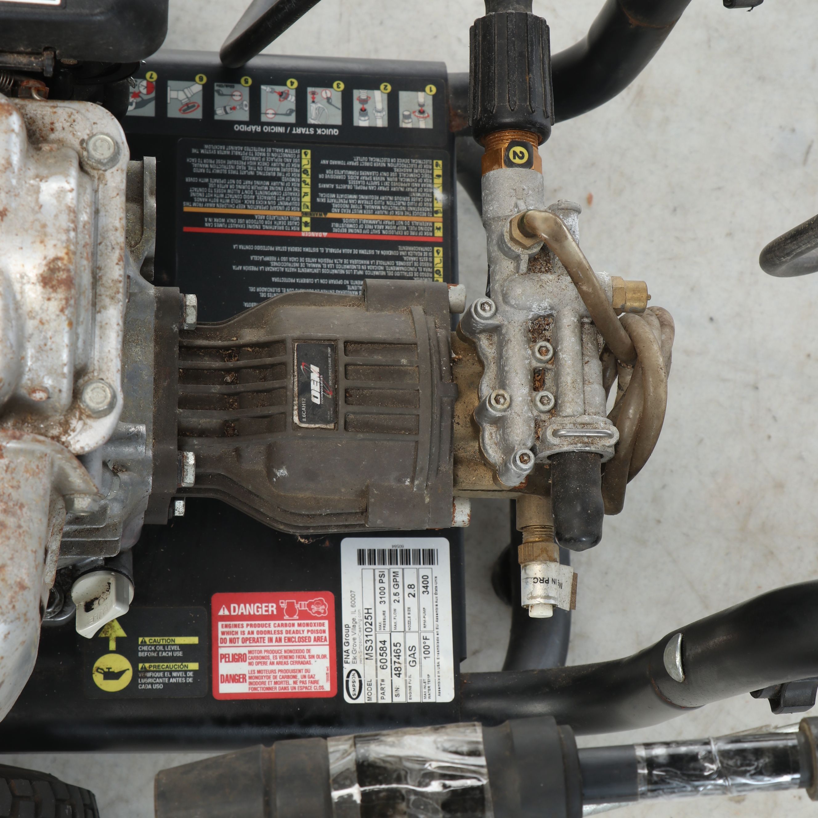 Simpson 3100 PSI Premium Pressure Washer