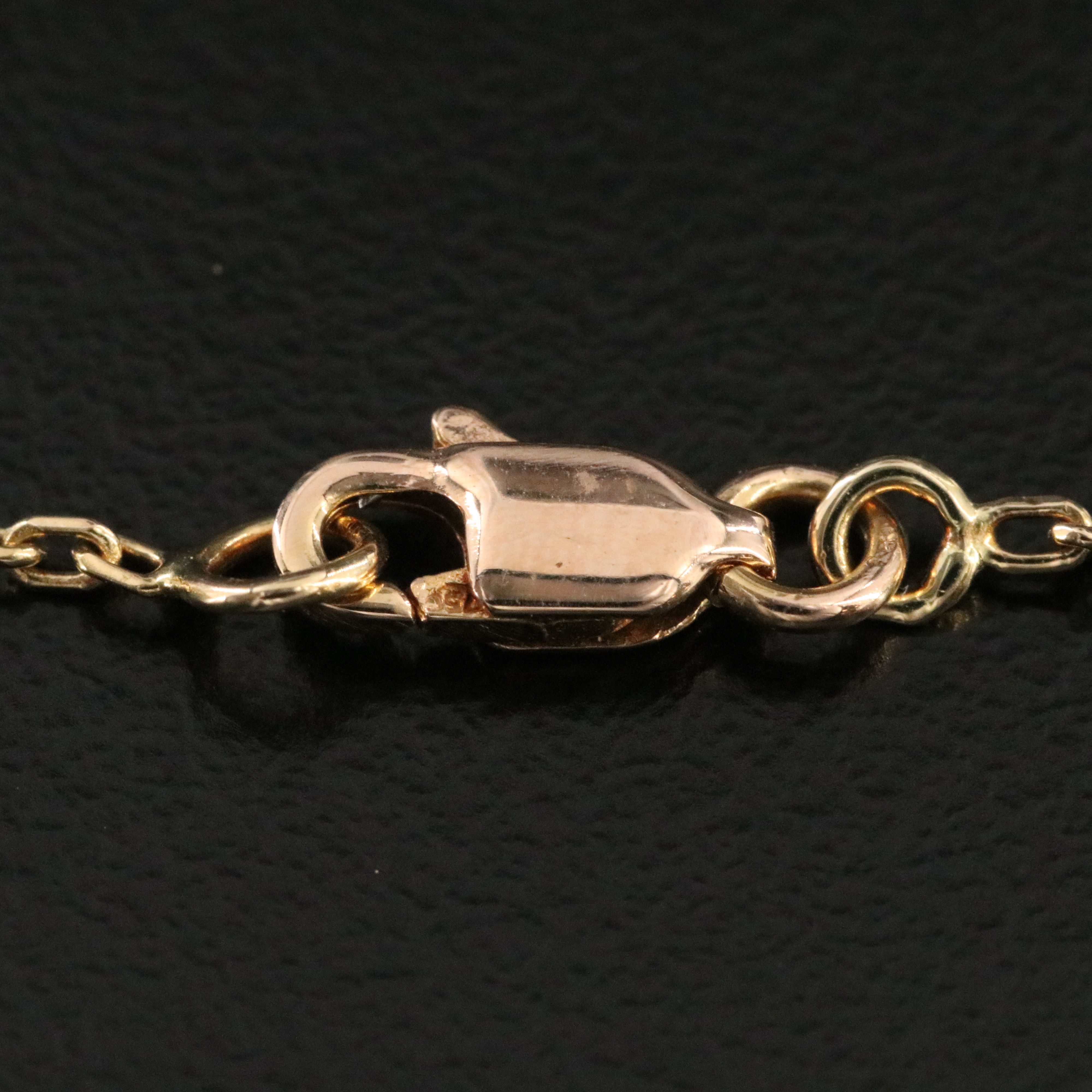 18K Black Onyx Quatrefoil Necklace