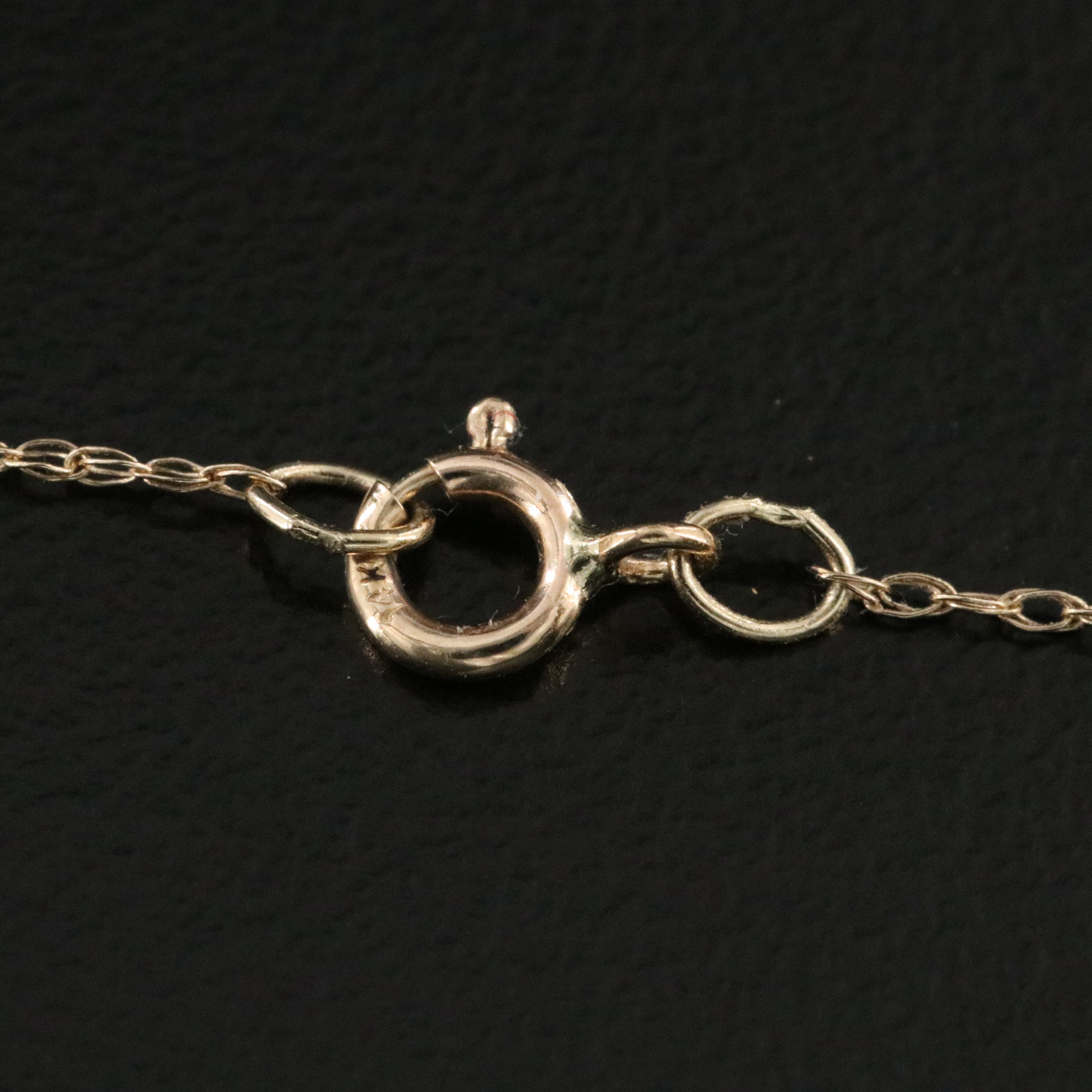 14K Sapphire and Diamond Flower Pendant Necklace