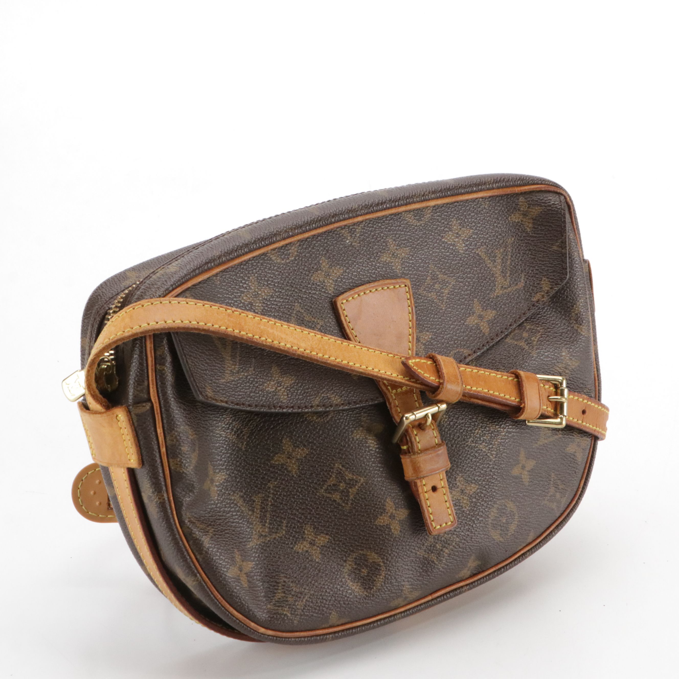 Louis Vuitton Jeune Fille MM Bag in Monogram Canvas and Vachetta Leather