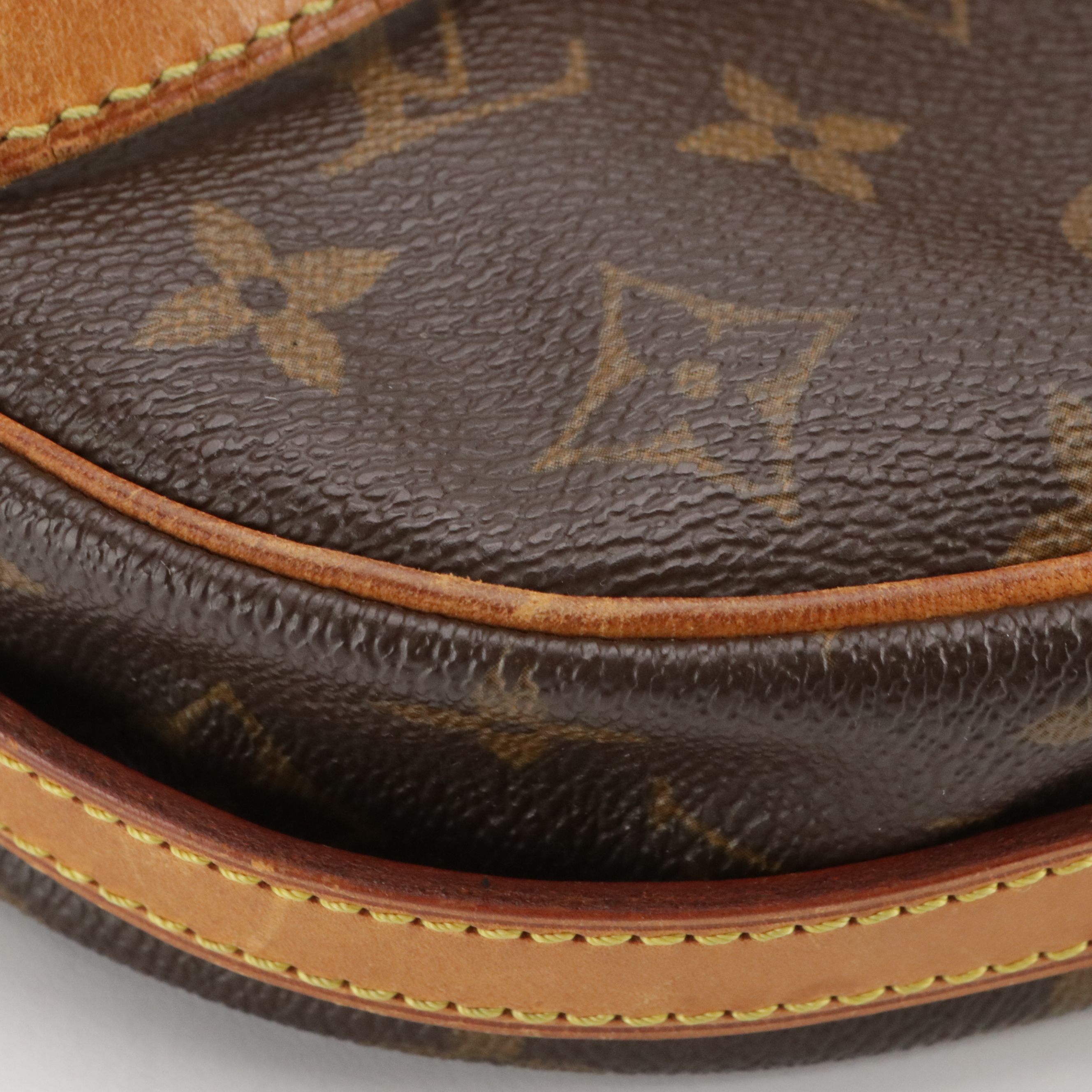 Louis Vuitton Jeune Fille MM Bag in Monogram Canvas and Vachetta Leather