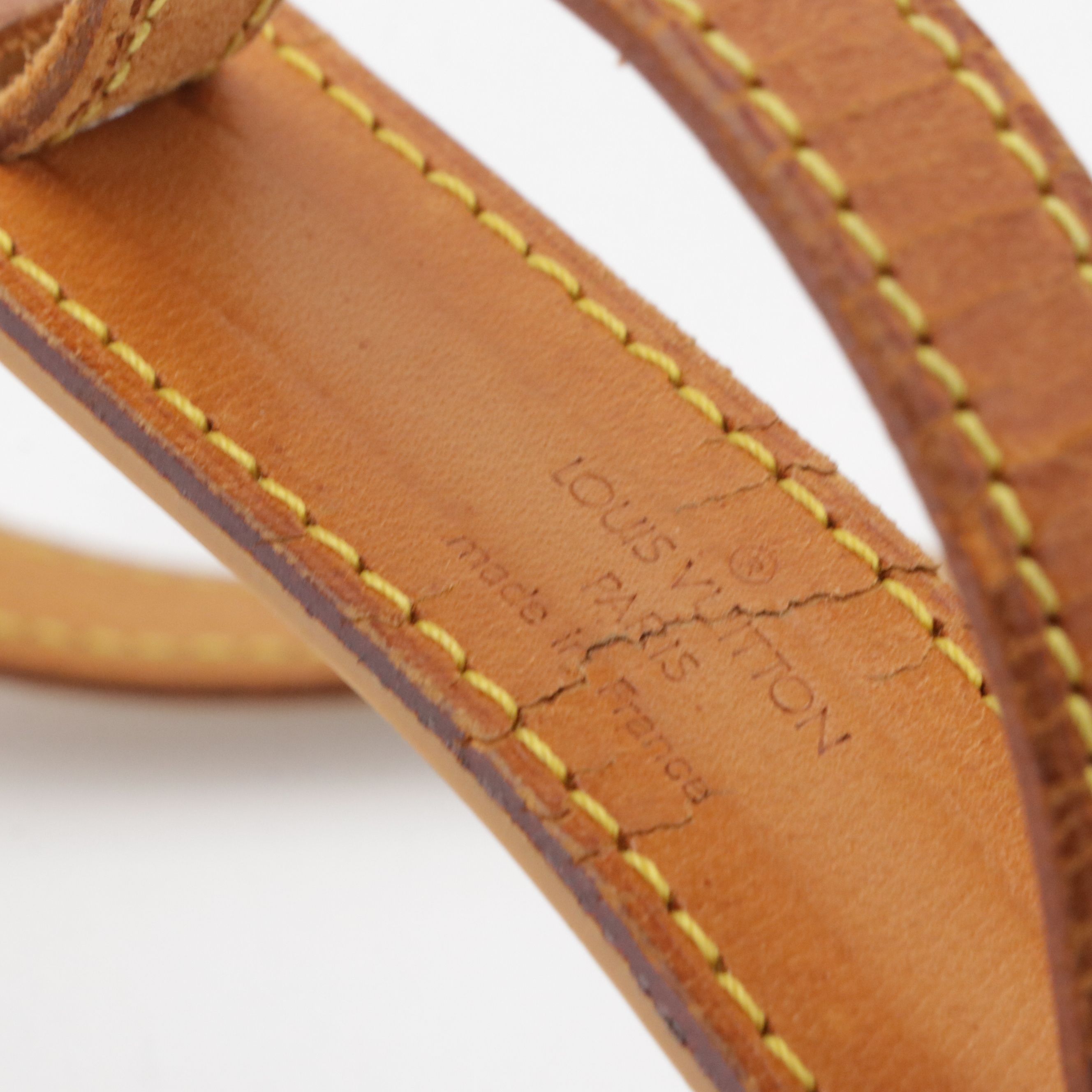 Louis Vuitton Jeune Fille MM Bag in Monogram Canvas and Vachetta Leather