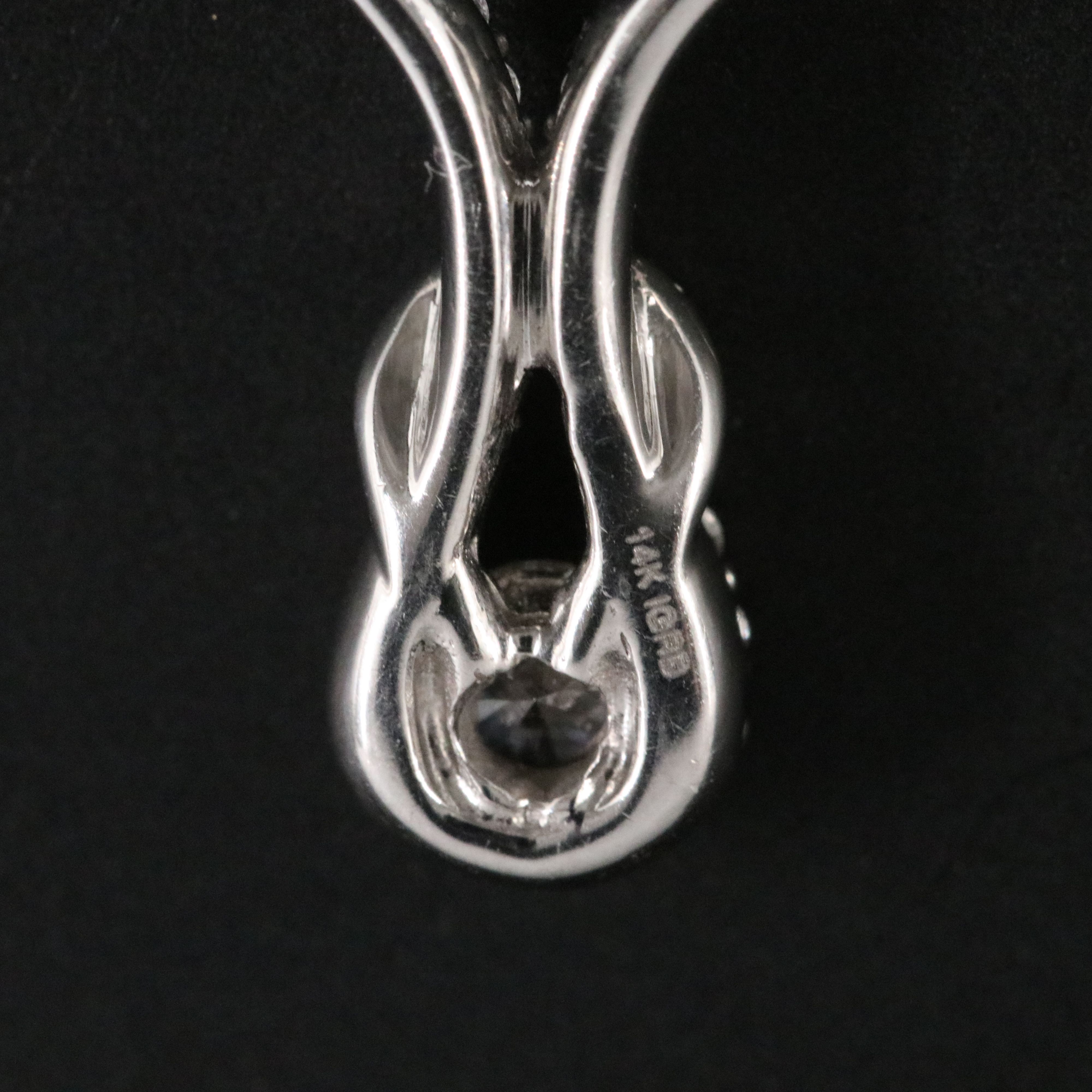 14K 0.50 CTW Diamond Loop Necklace