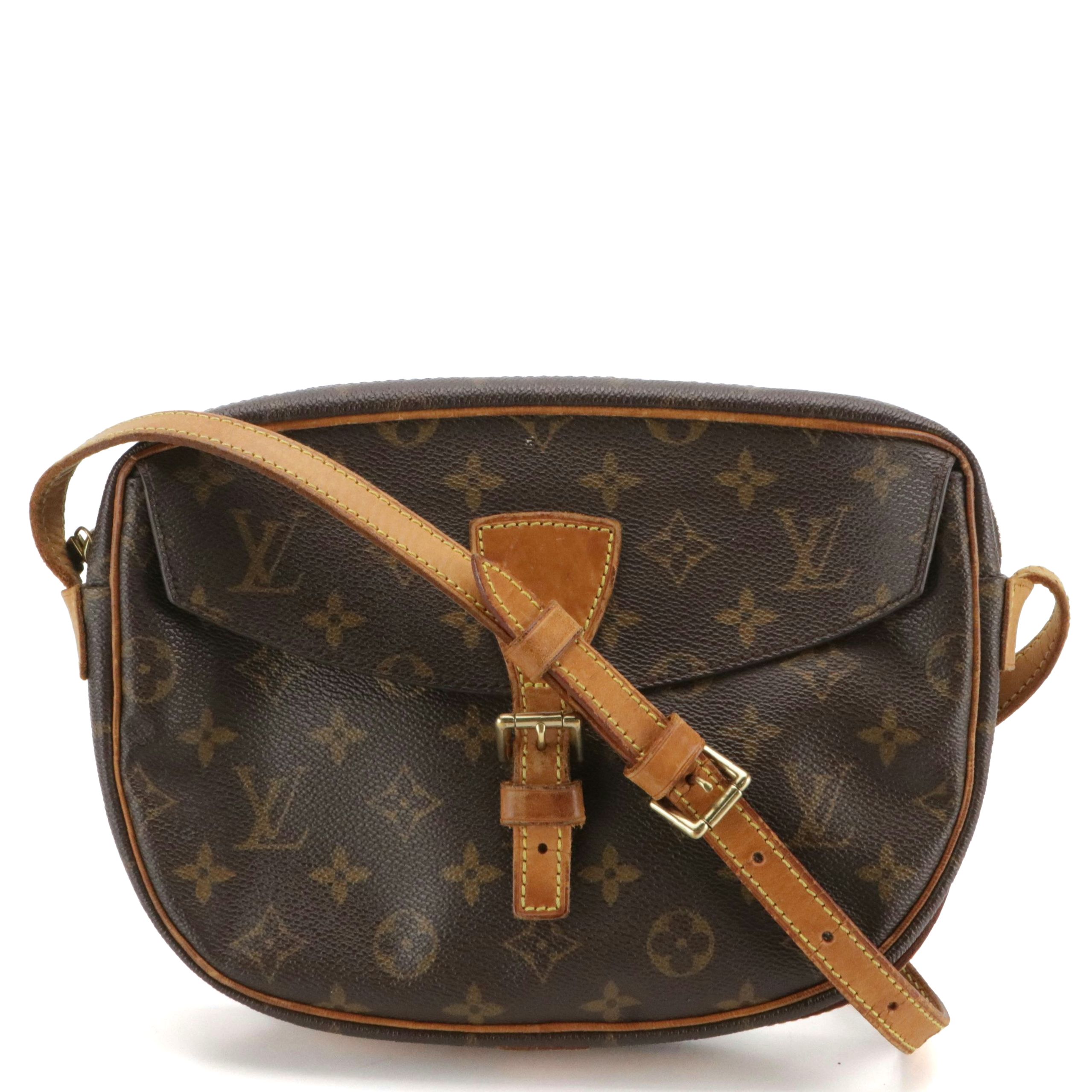 Louis Vuitton Jeune Fille MM Bag in Monogram Canvas and Vachetta Leather