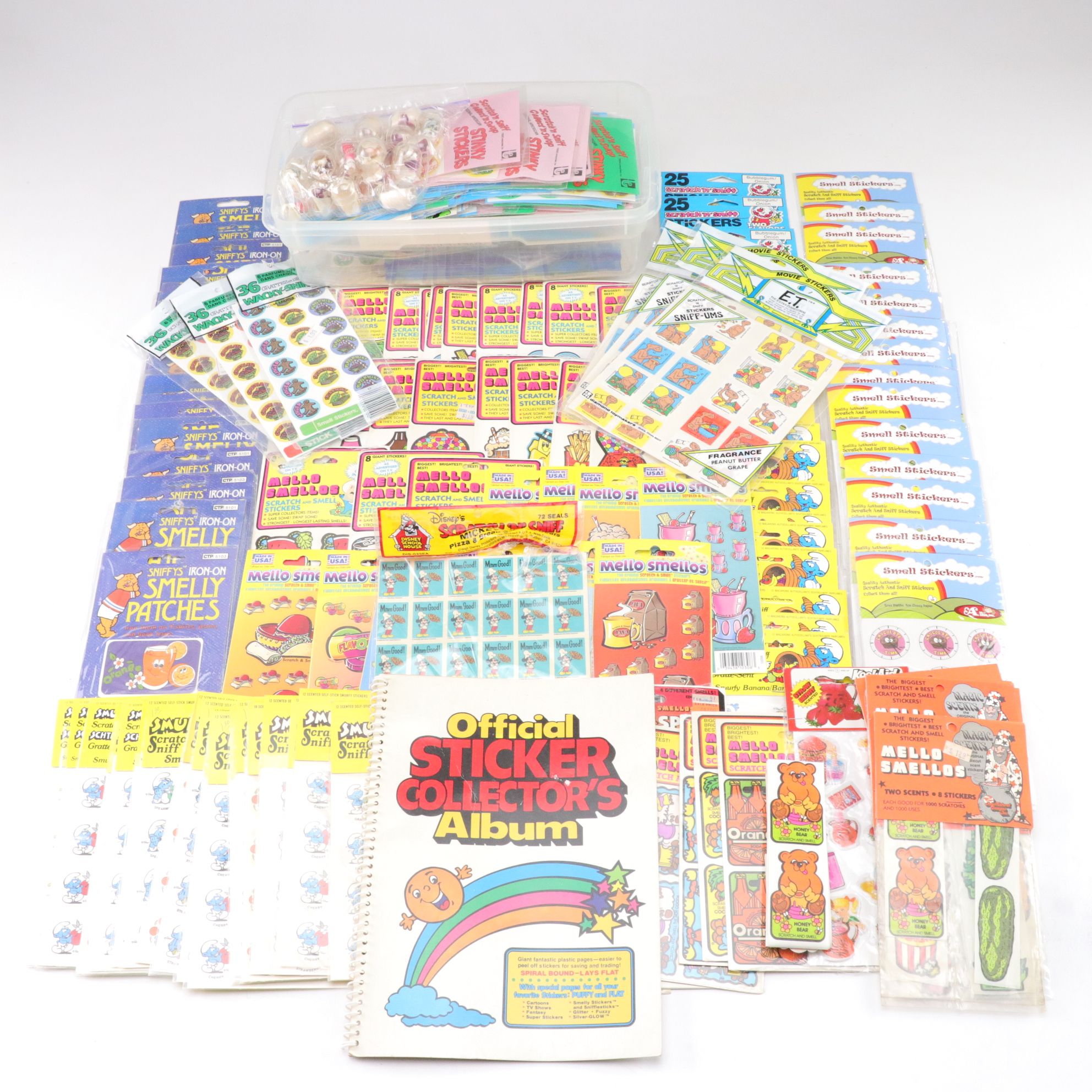 "Mello Smellos" and More Assorted Scratch and Sniff Stickers, 1970-1980s