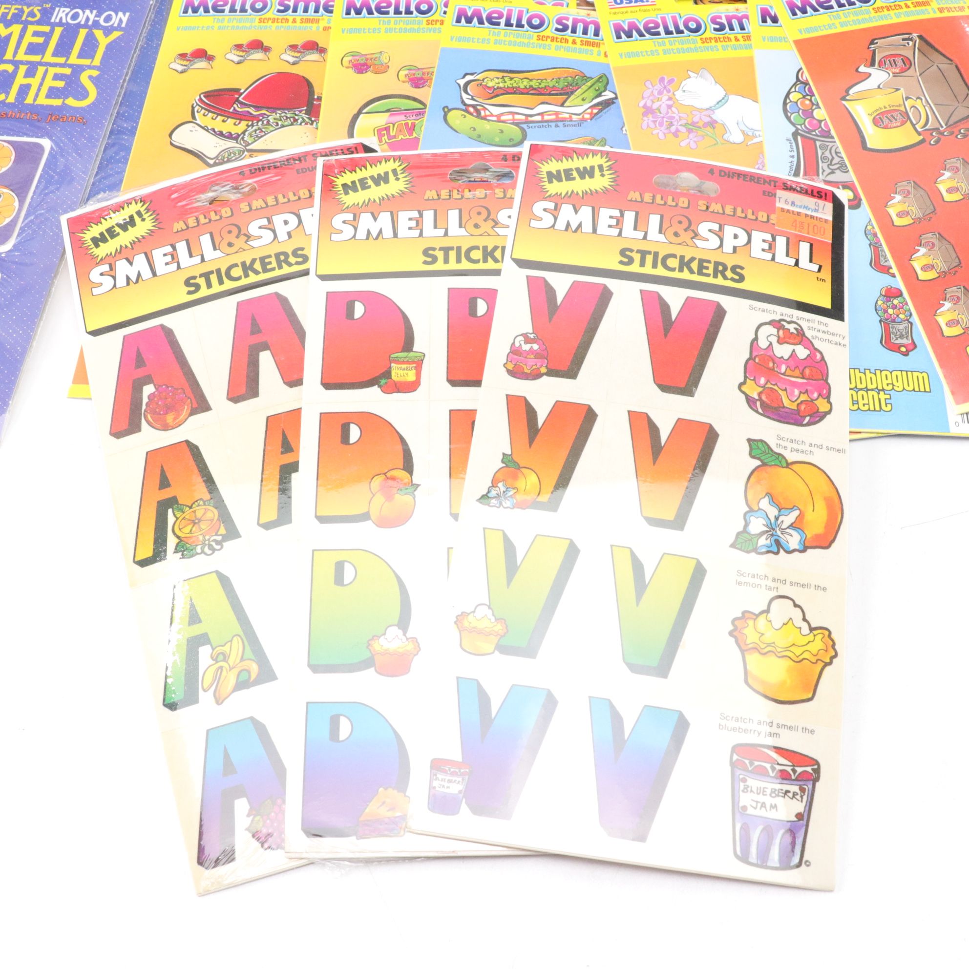 "Mello Smellos" and More Assorted Scratch and Sniff Stickers, 1970-1980s