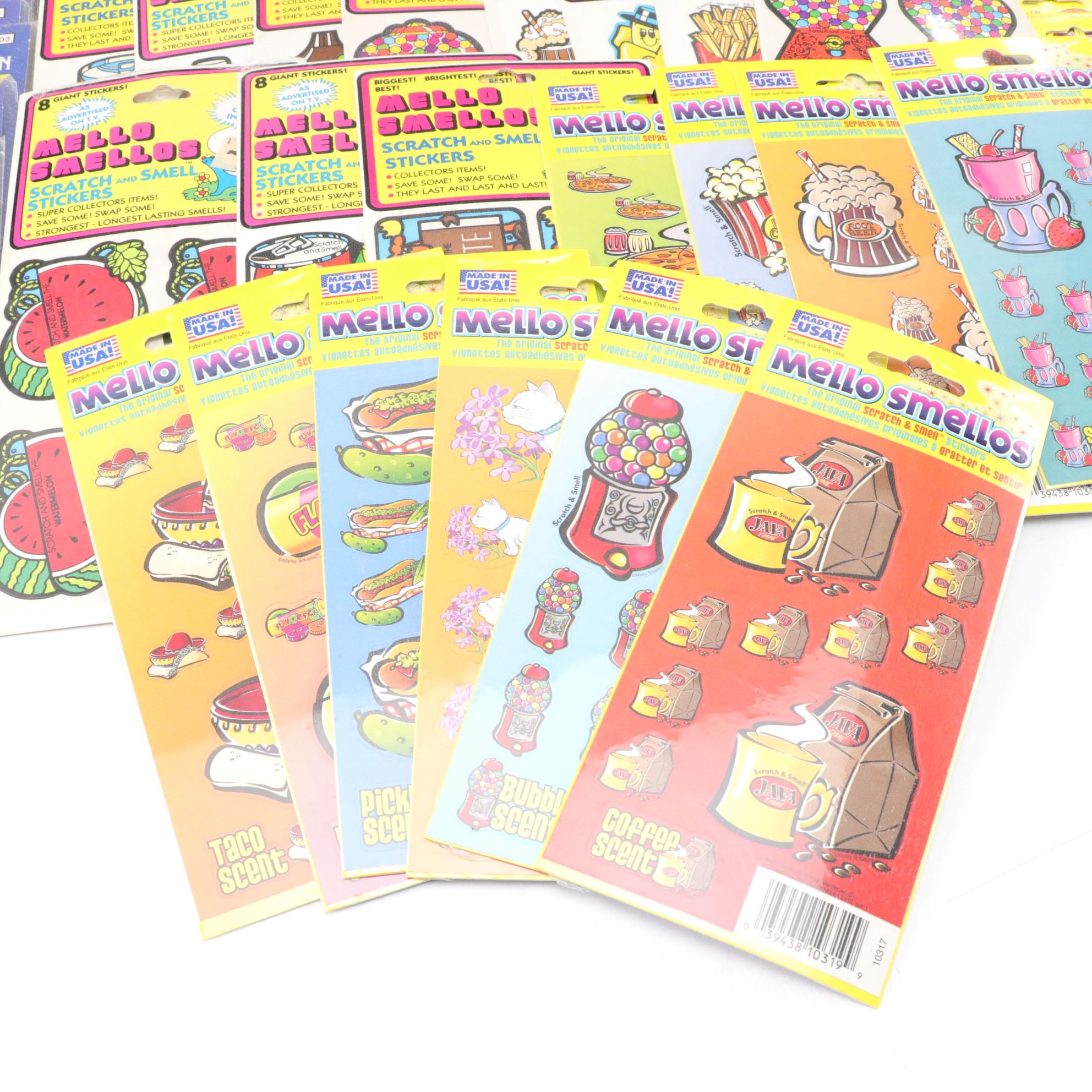"Mello Smellos" and More Assorted Scratch and Sniff Stickers, 1970-1980s