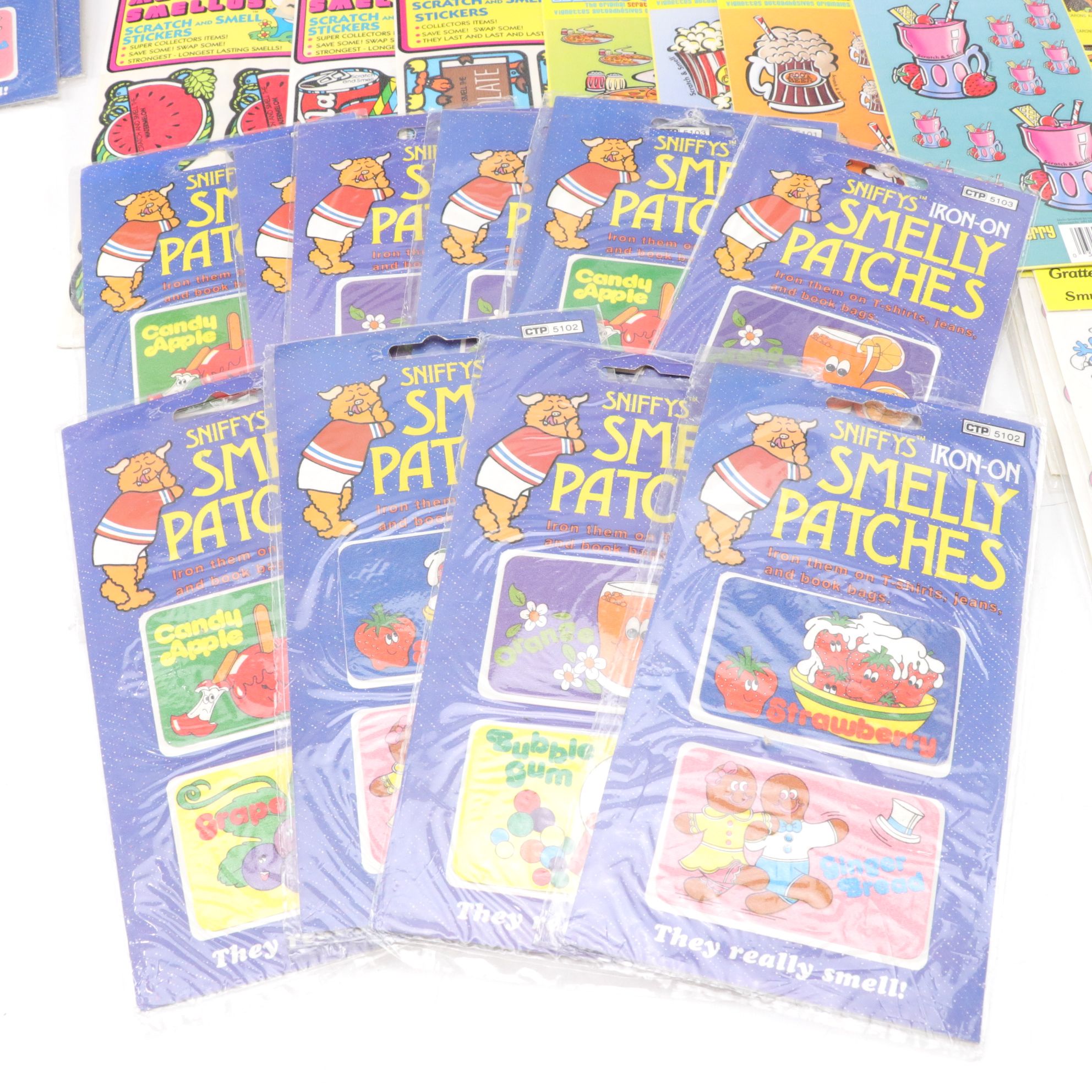 "Mello Smellos" and More Assorted Scratch and Sniff Stickers, 1970-1980s