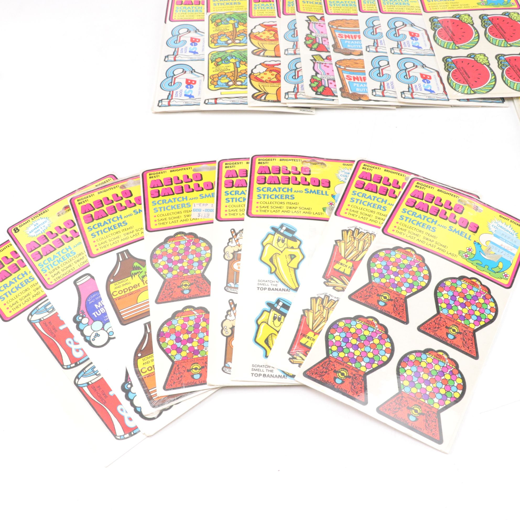 "Mello Smellos" and More Assorted Scratch and Sniff Stickers, 1970-1980s