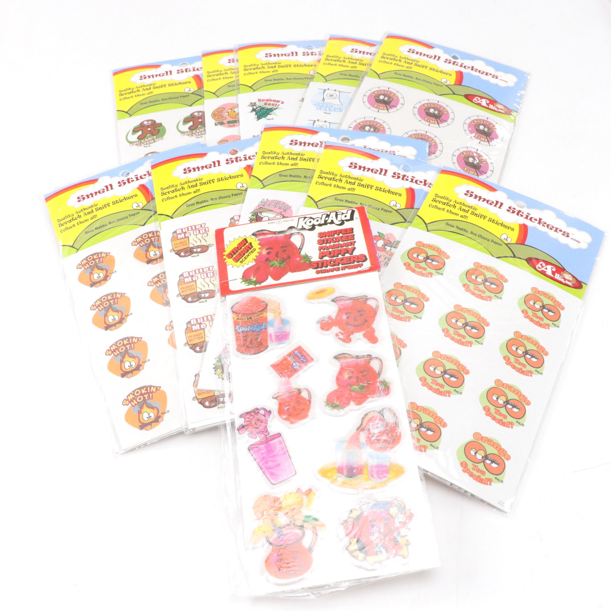 "Mello Smellos" and More Assorted Scratch and Sniff Stickers, 1970-1980s