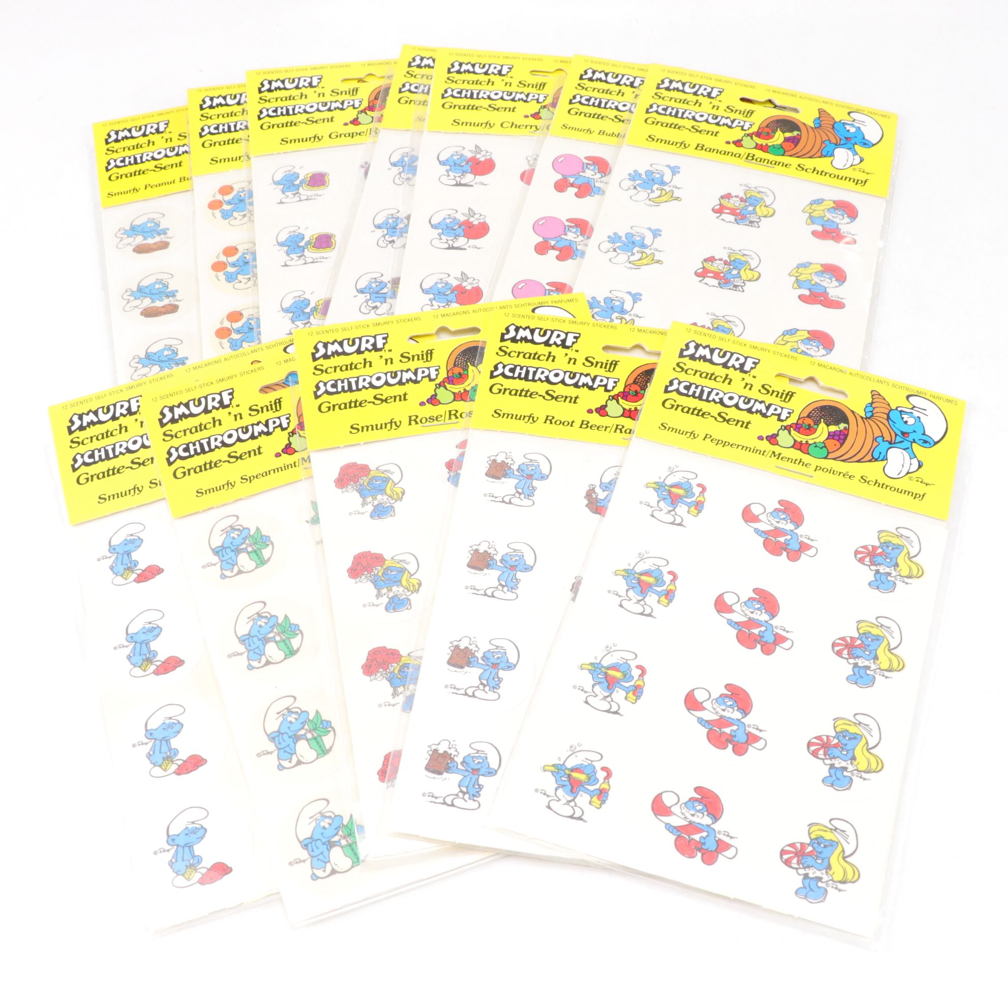 "Mello Smellos" and More Assorted Scratch and Sniff Stickers, 1970-1980s