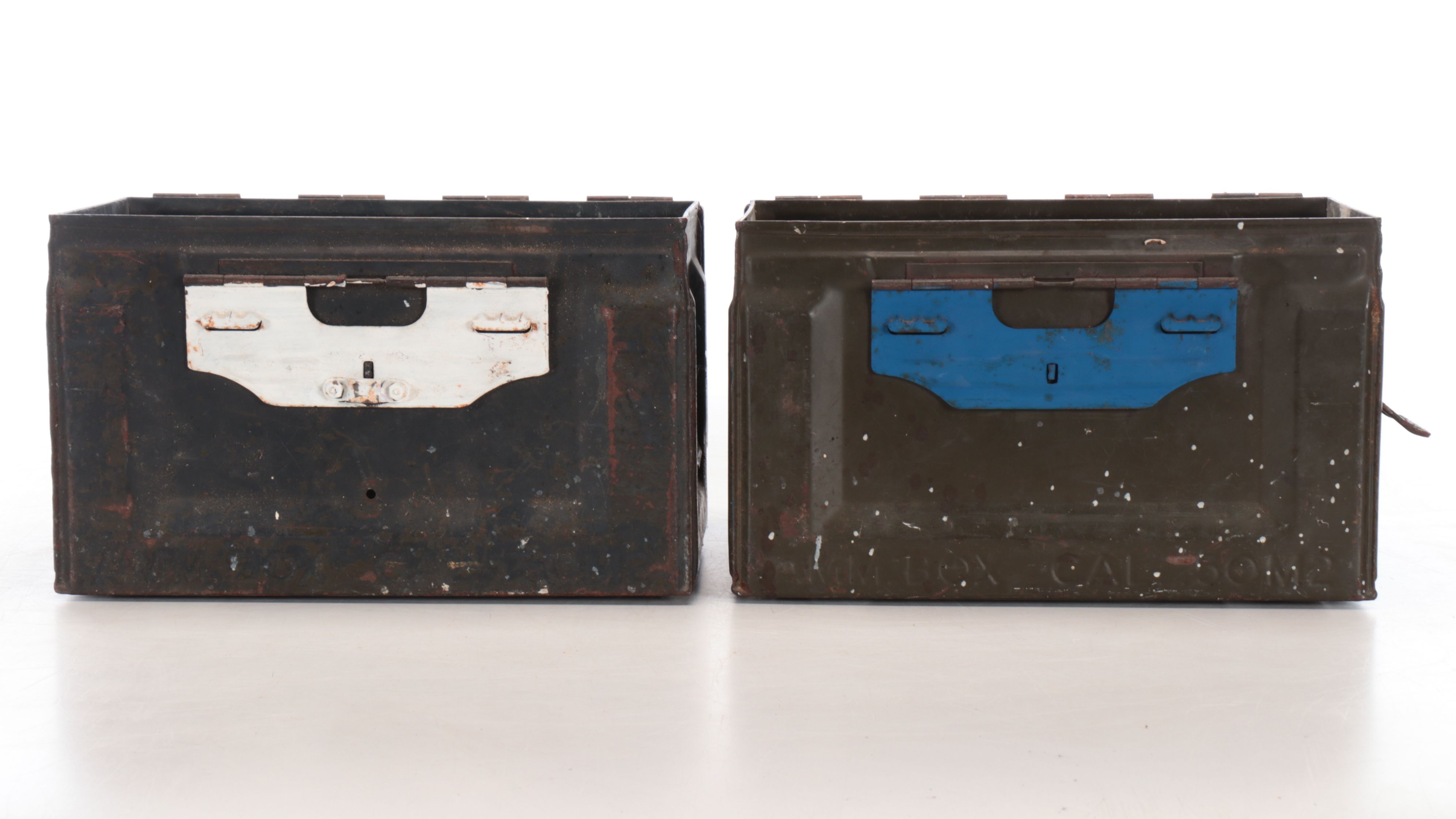 Late USSR Navy Flag with Binoculars and Ammunition Cans