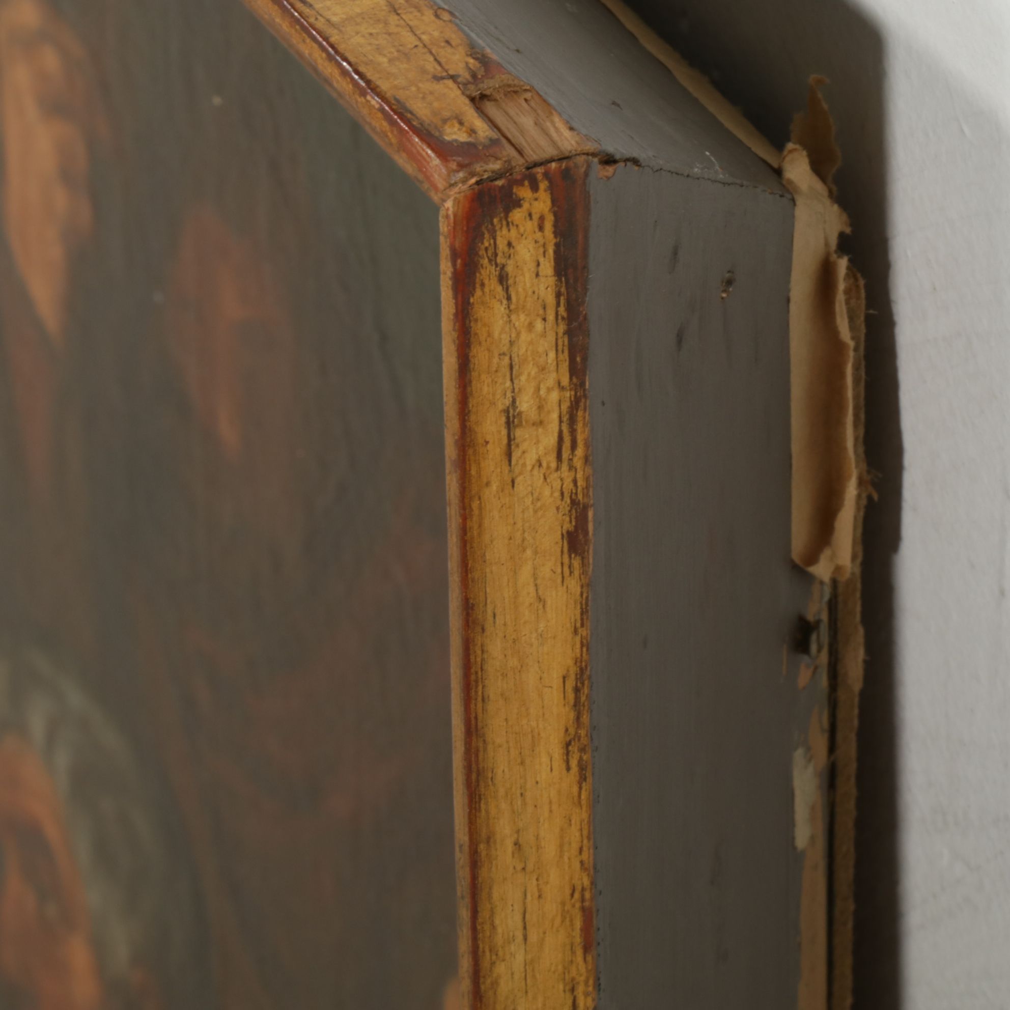 E. Terren Baroque Style Oil Painting Scene of Blessing Ceremony, c. 19th Century