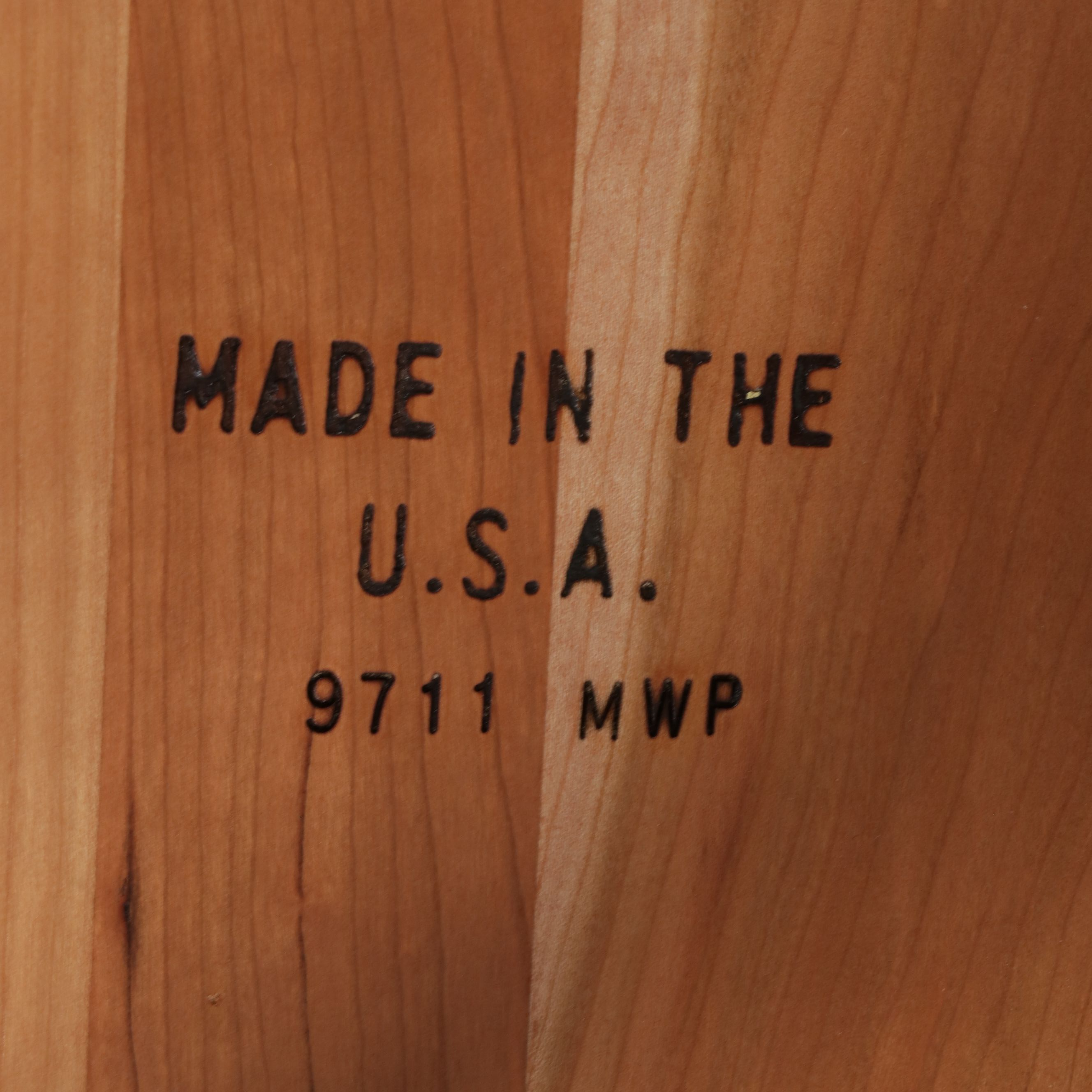 Colonial Revival Style Seven-Piece Cherry Dining Set, Late 20th Century