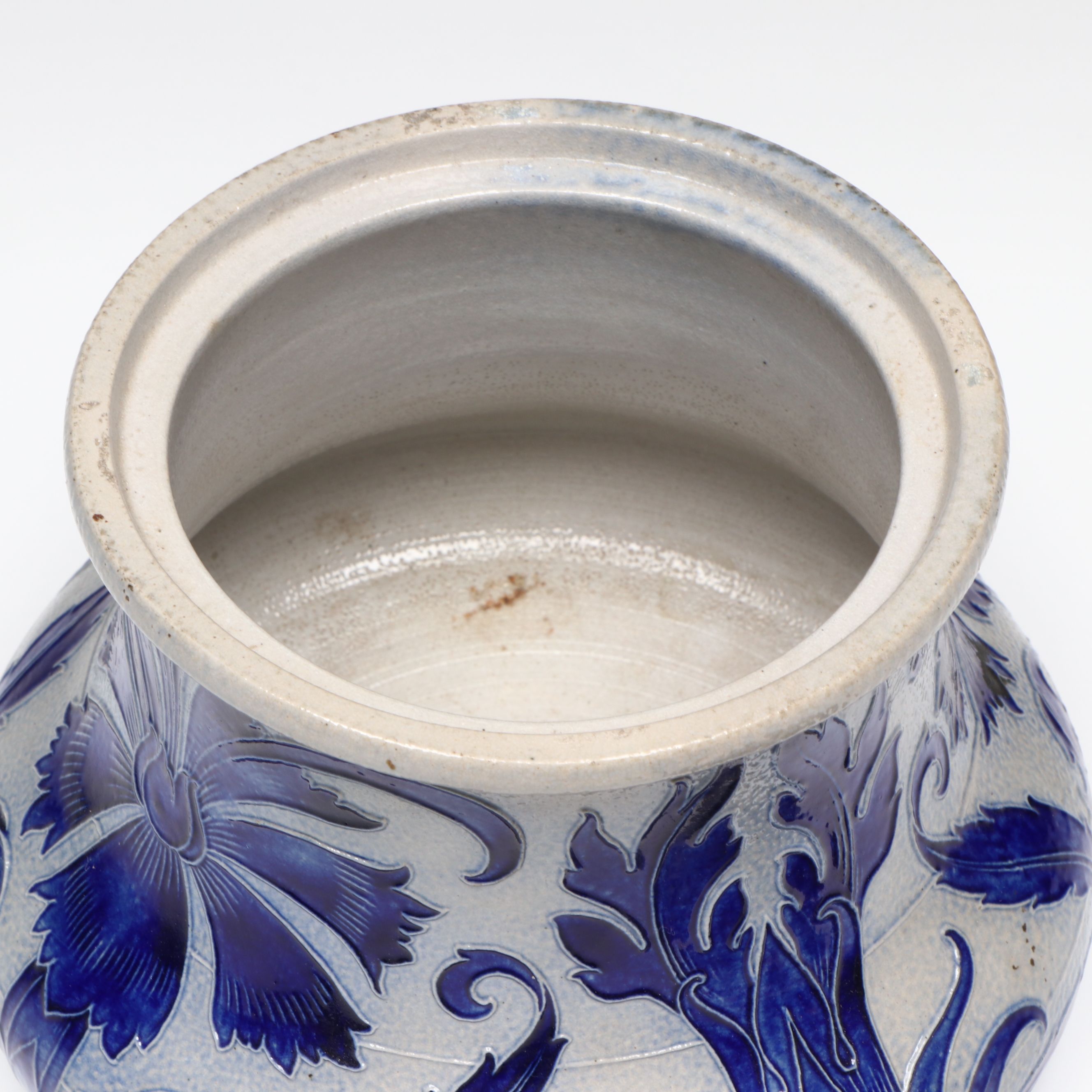 Vintage/Antique Gerz German Salt Glazed Stoneware Canister