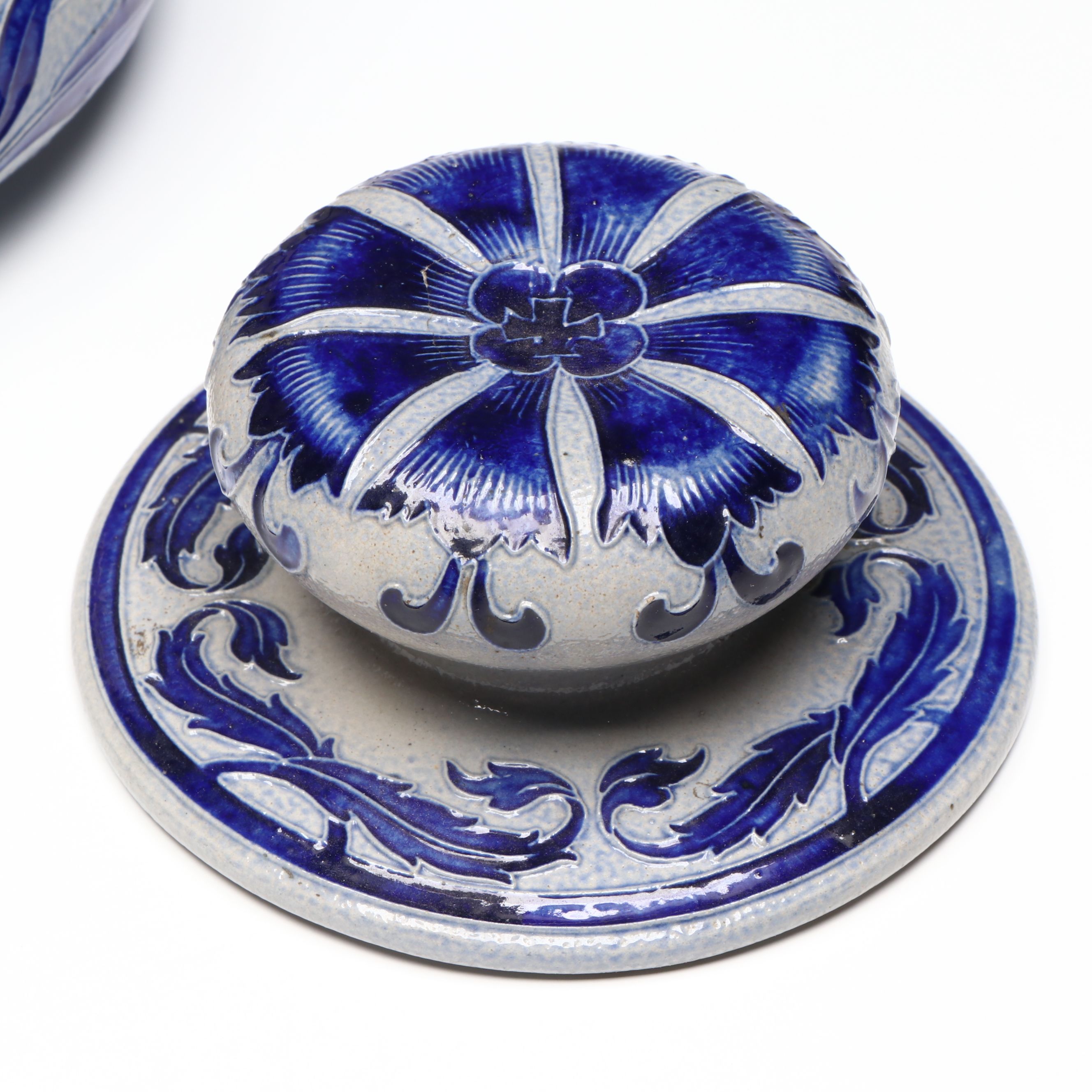 Vintage/Antique Gerz German Salt Glazed Stoneware Canister