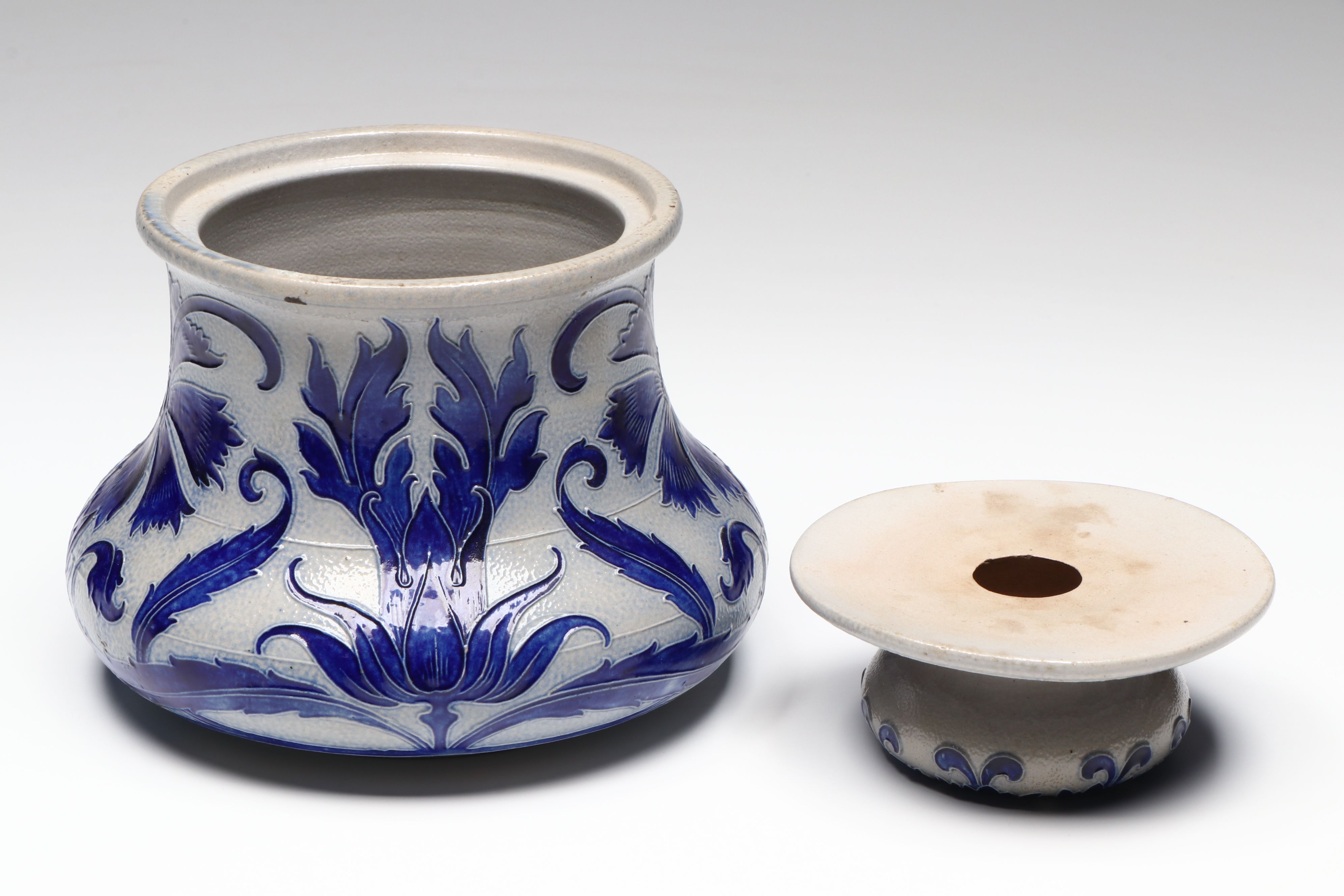 Vintage/Antique Gerz German Salt Glazed Stoneware Canister