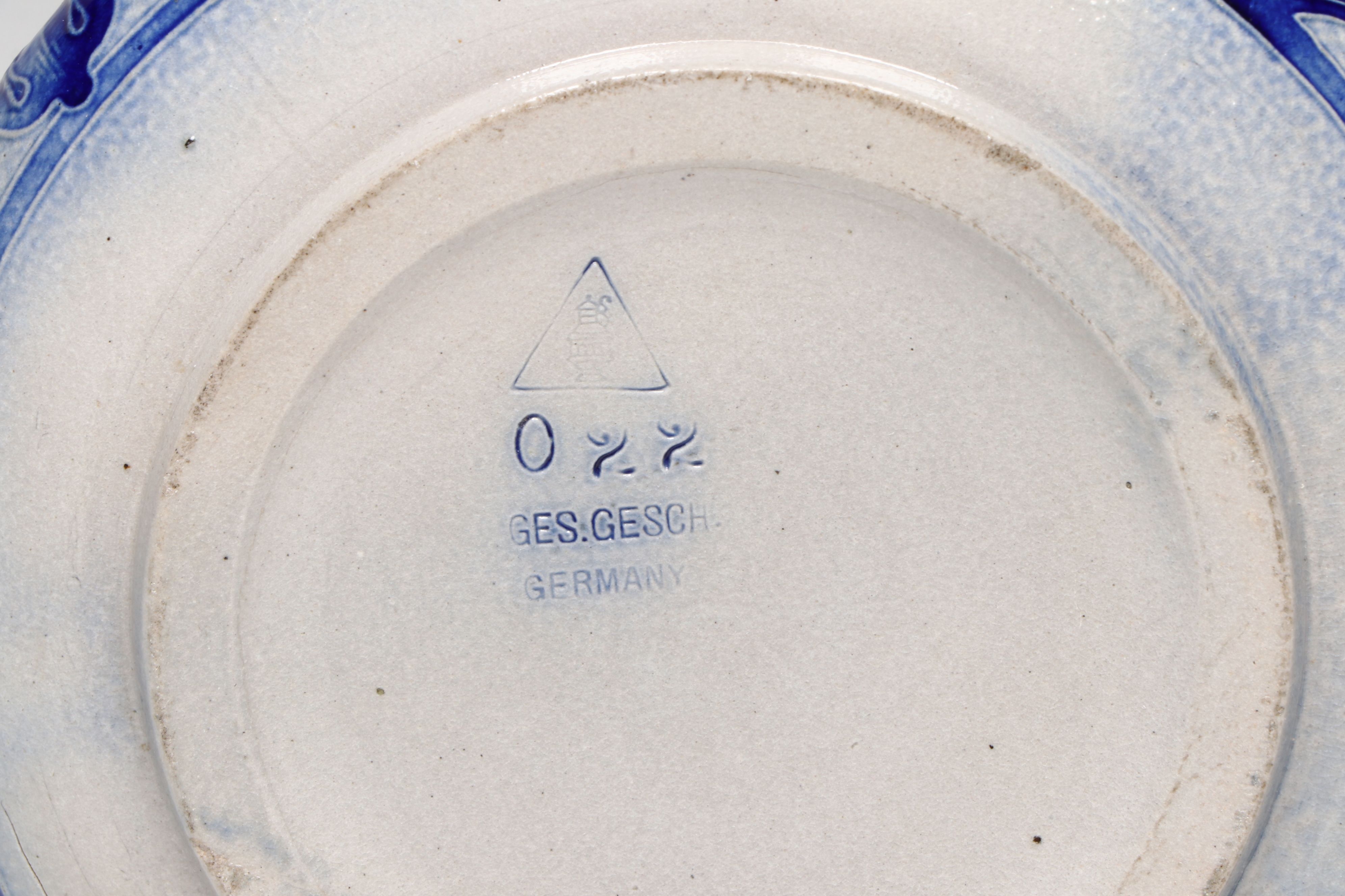 Vintage/Antique Gerz German Salt Glazed Stoneware Canister