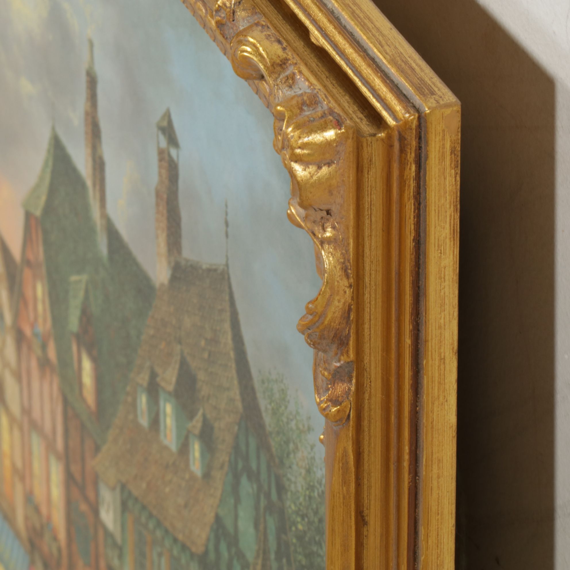 Offset Lithograph After Dennis Patrick Lewan "Bearington Street", 1993