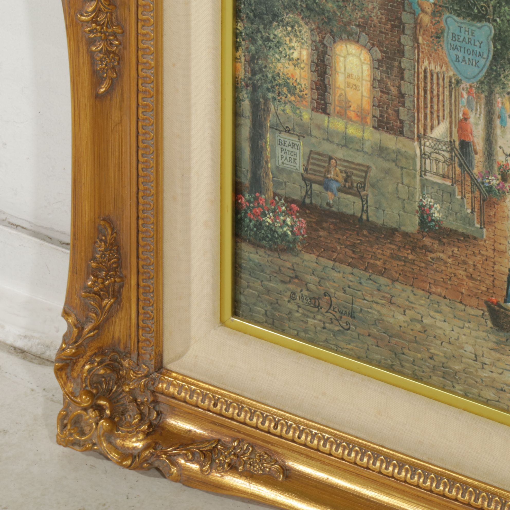 Offset Lithograph After Dennis Patrick Lewan "Bearington Street", 1993