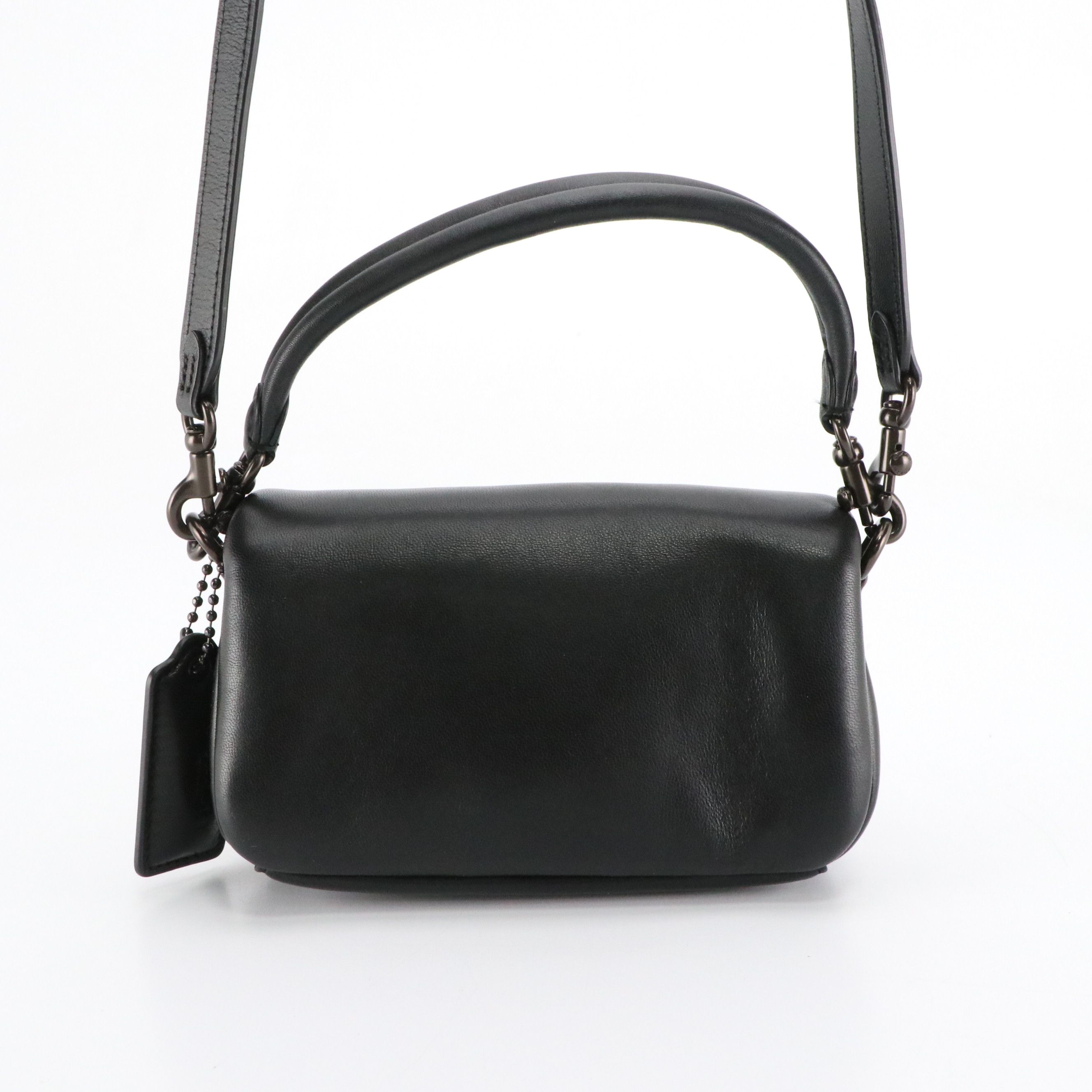 Coach Pillow Tabby 18 Mini Bag in Black Nappa Leather